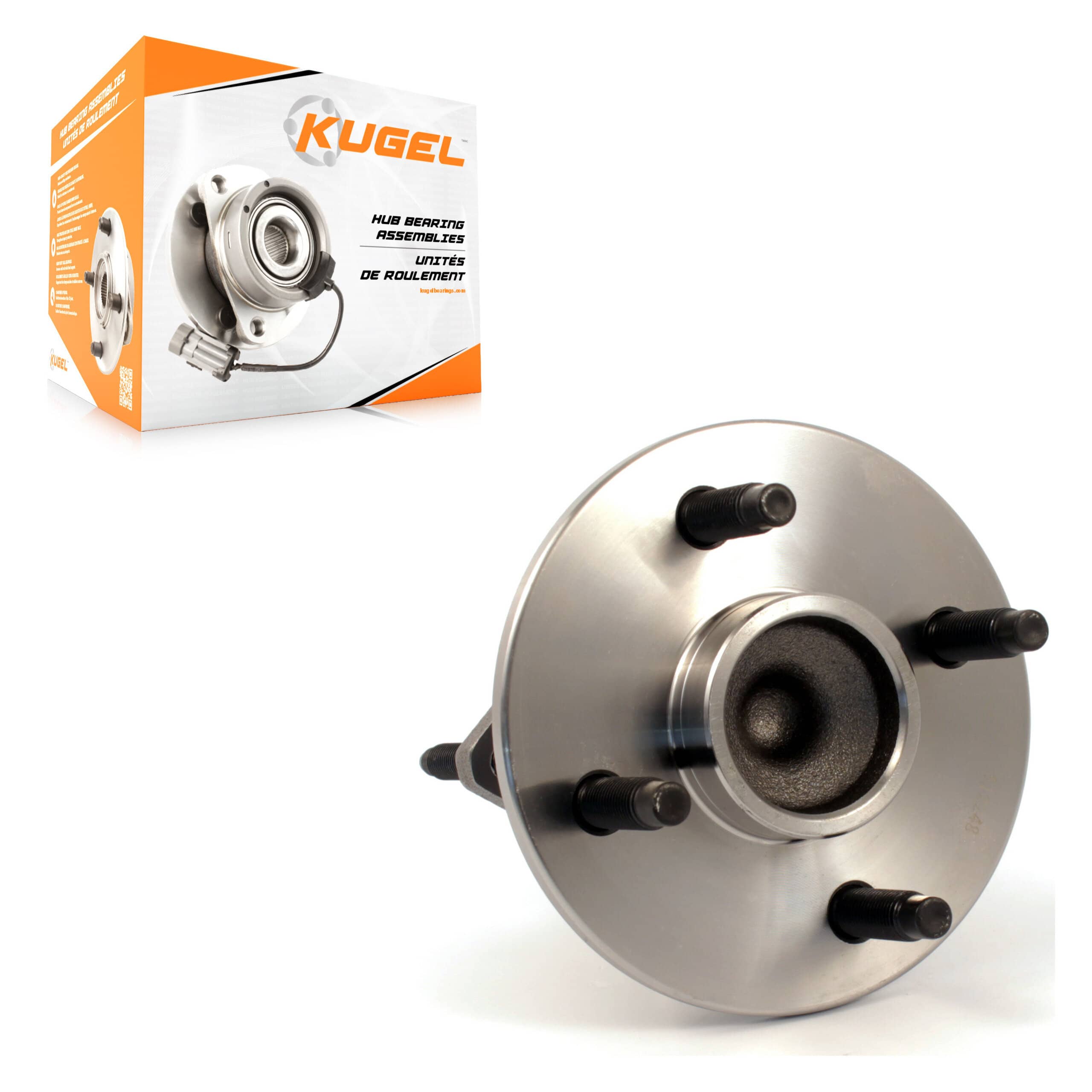 Kugel - 70-512248 - Rear Wheel Bearing and Hub Assembly