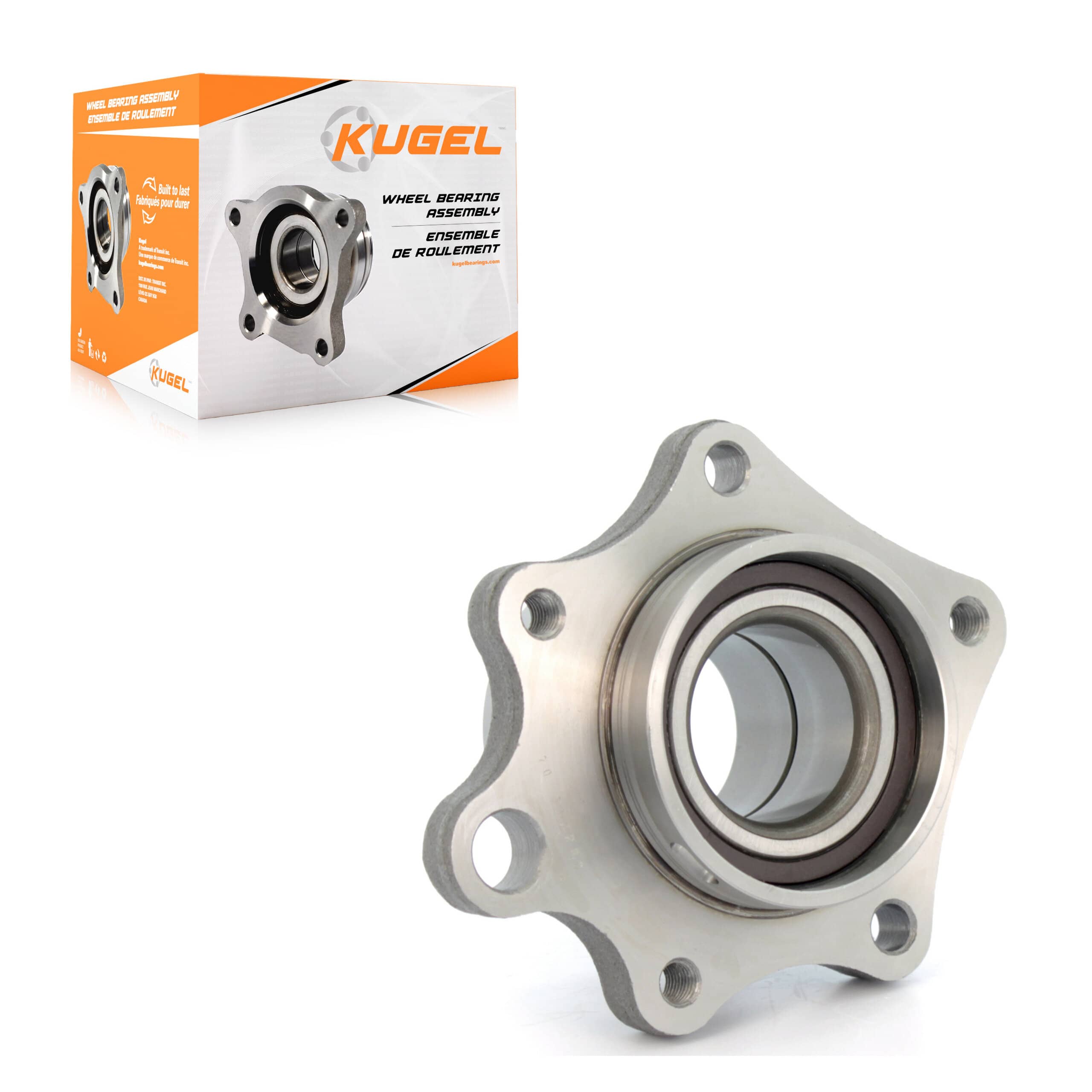 Kugel - 70-512263 - Rear Right Wheel Bearing Assembly