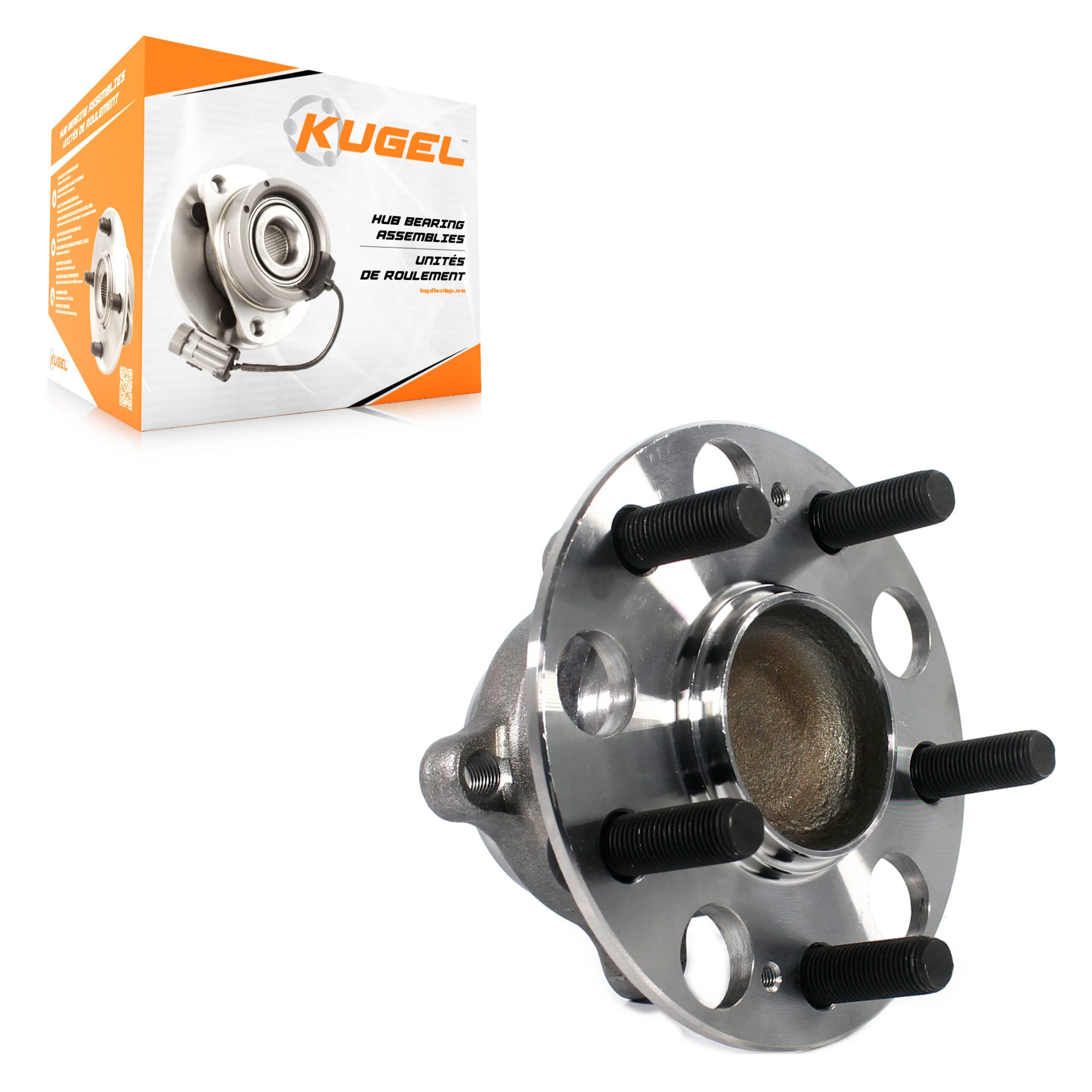 Kugel - 70-512391 - Rear Wheel Bearing and Hub Assembly