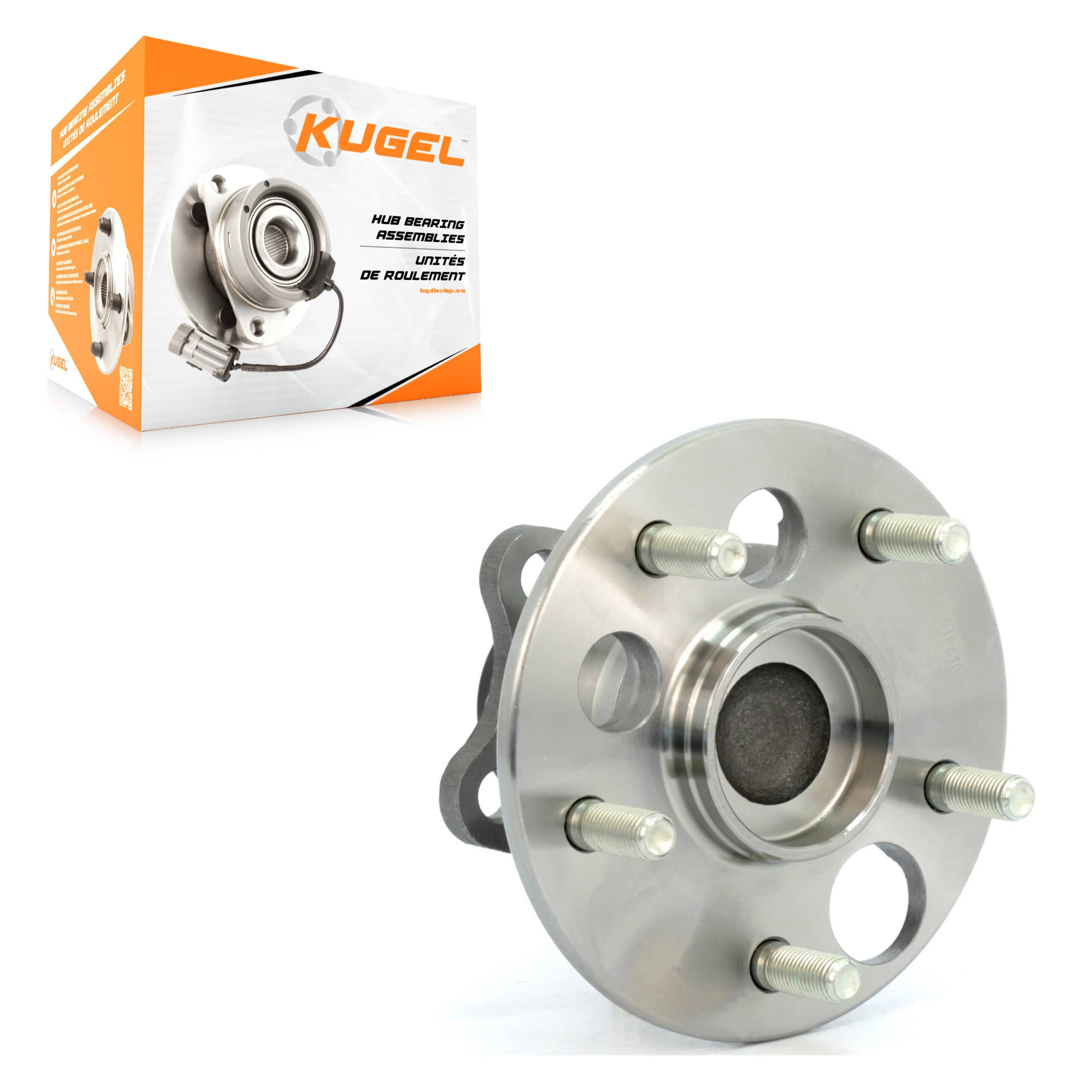 Kugel - 70-512418 - Rear Wheel Bearing and Hub Assembly