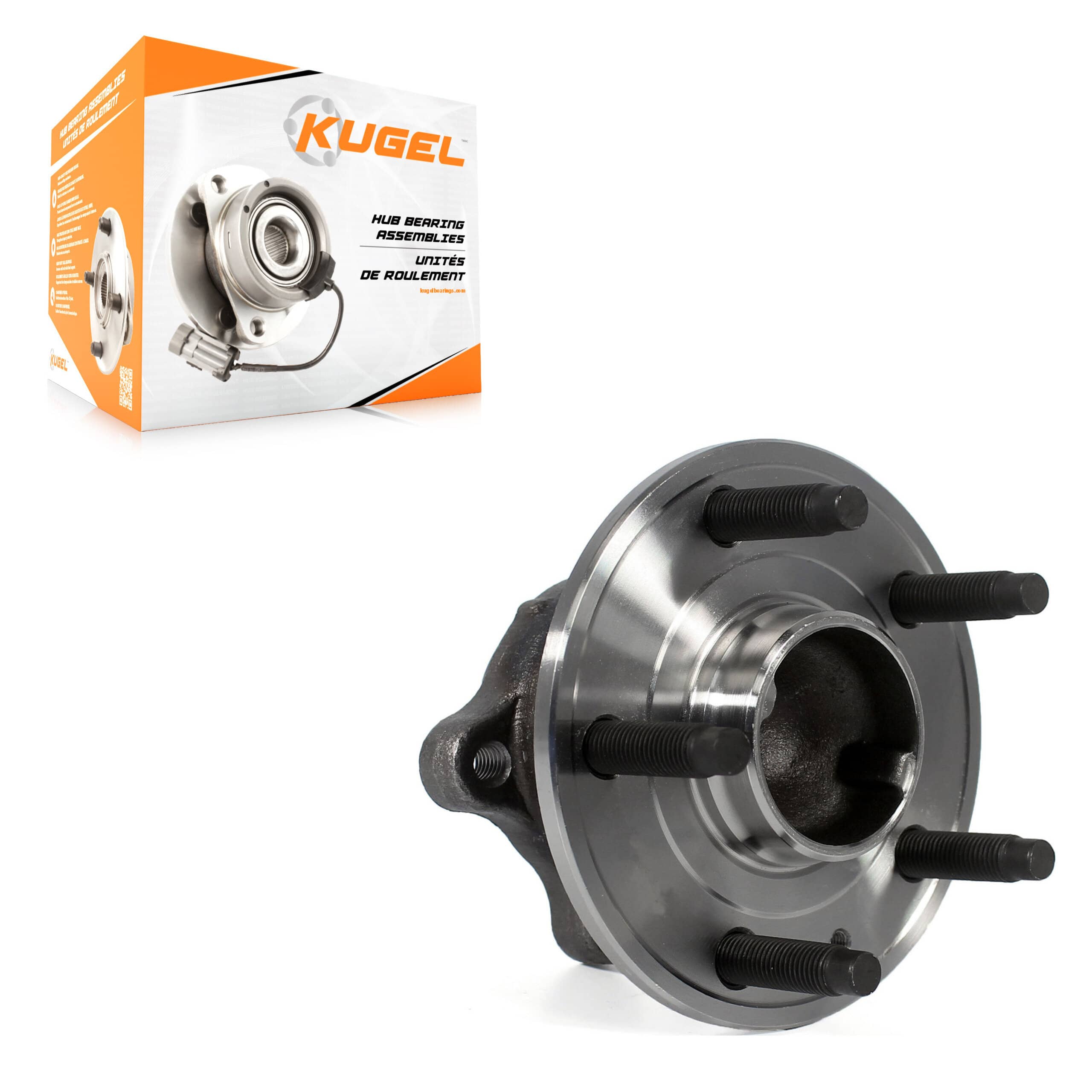 Kugel - 70-512438 - Rear Wheel Bearing and Hub Assembly
