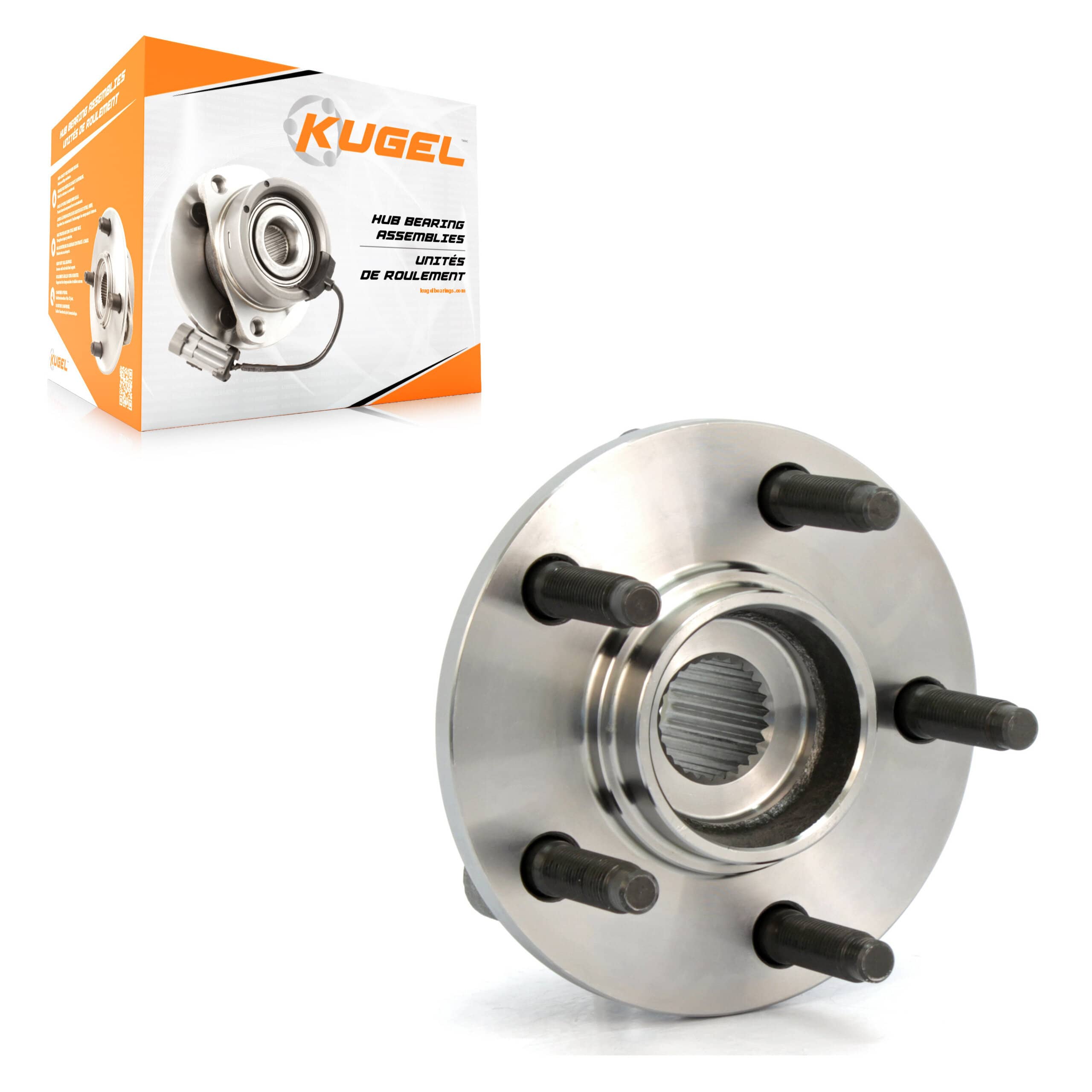 Kugel - 70-513100 - Front Wheel Bearing and Hub Assembly