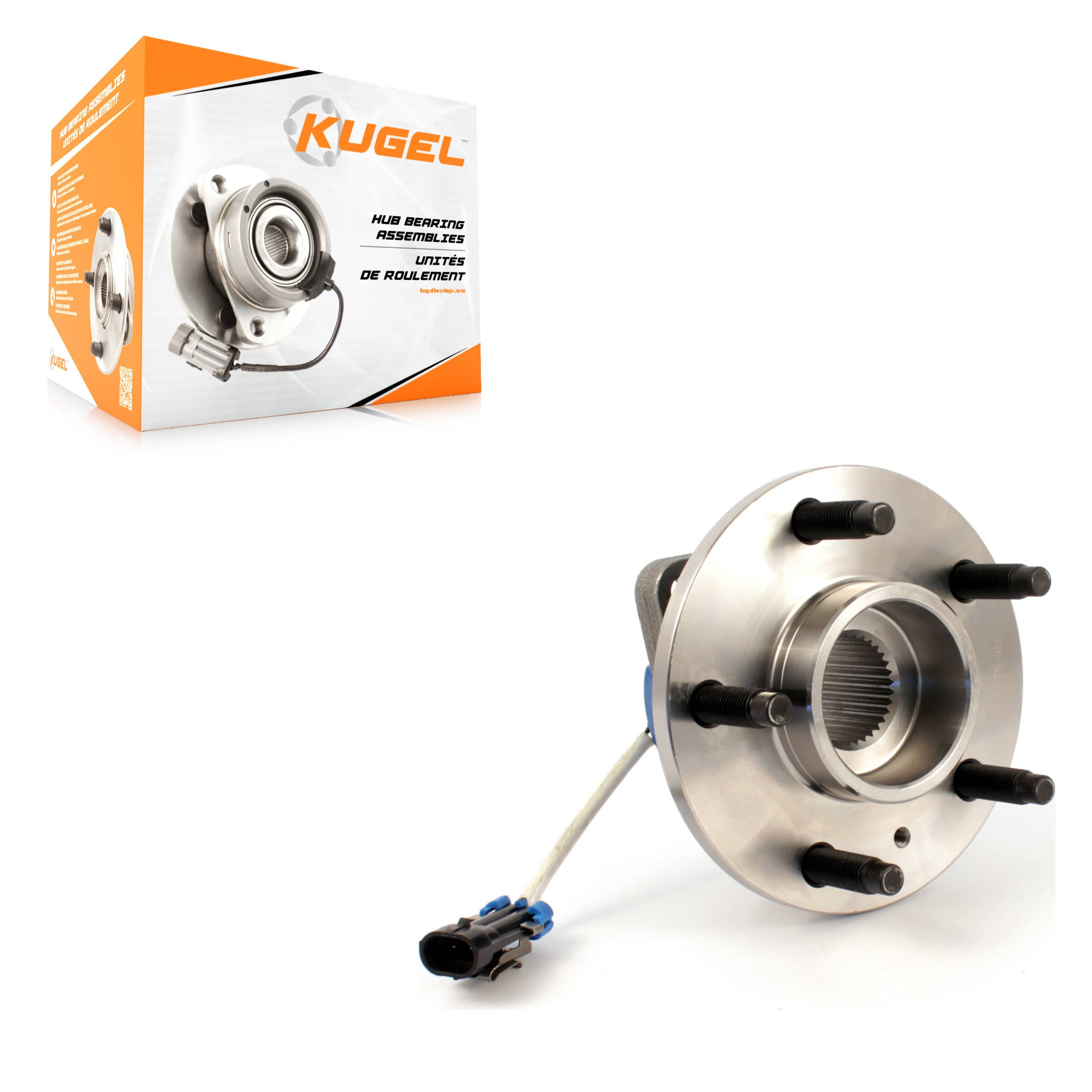 Kugel - 70-513121 - Front Wheel Bearing and Hub Assembly