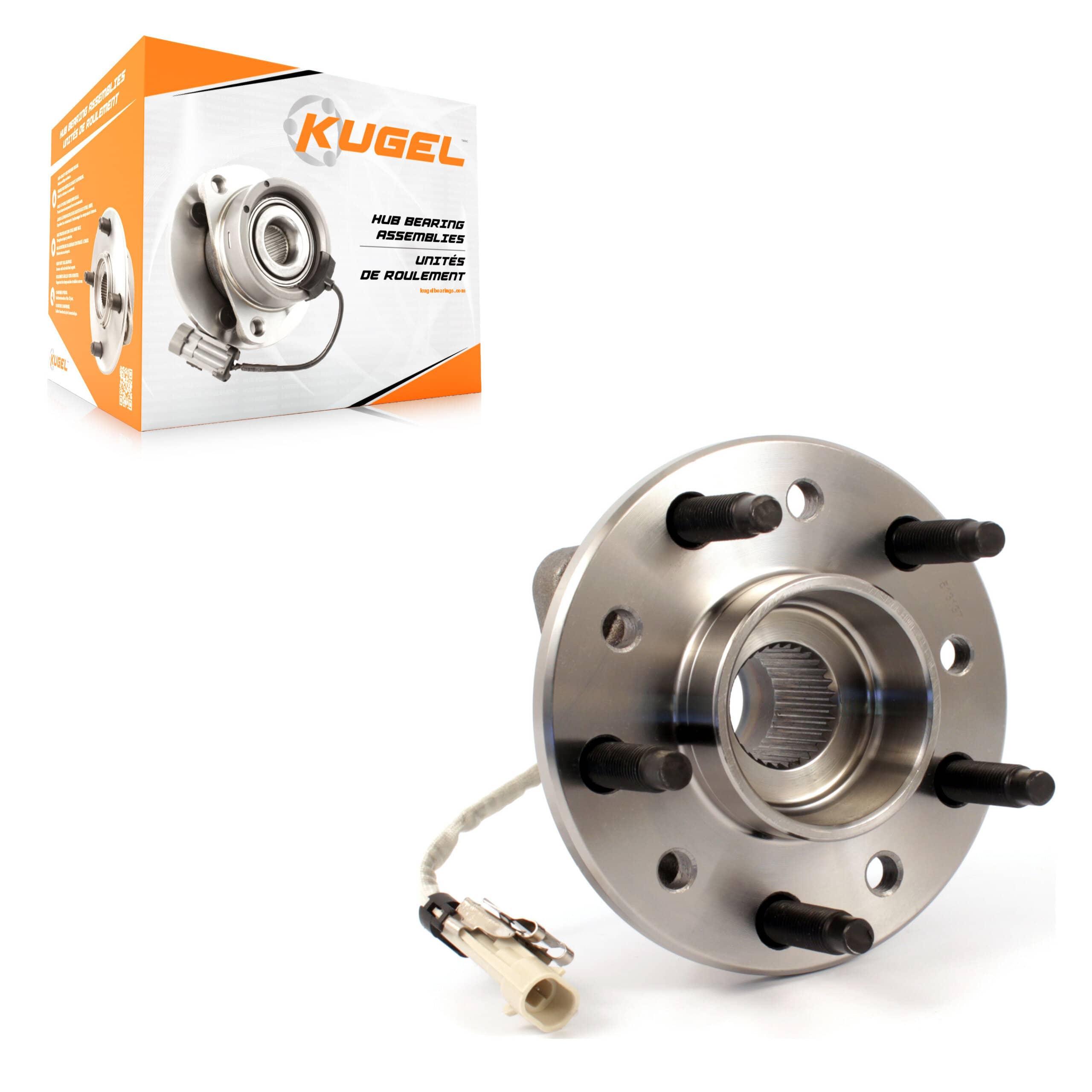 Kugel - 70-513137 - Front Wheel Bearing and Hub Assembly