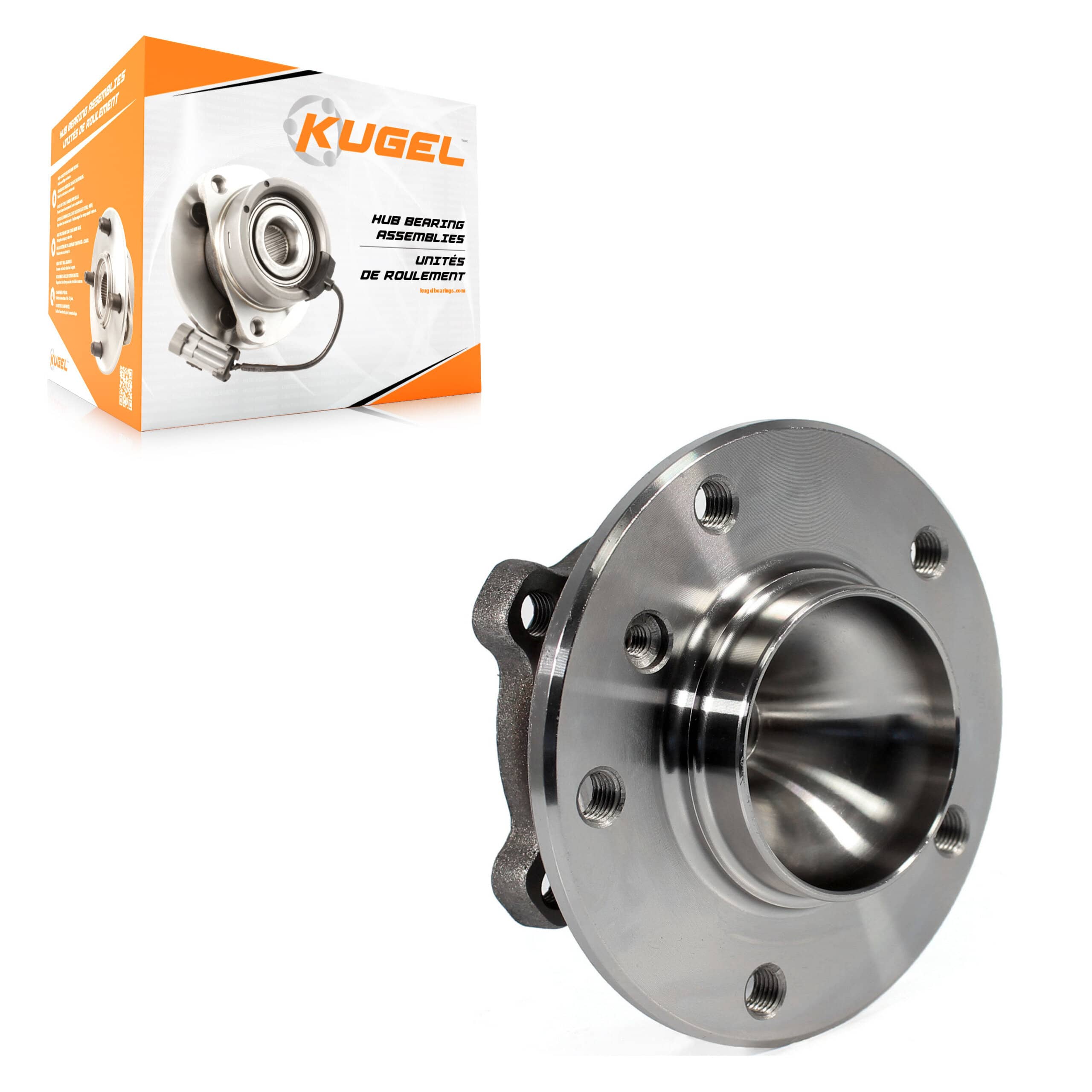 Kugel - 70-513254 - Front Wheel Bearing and Hub Assembly