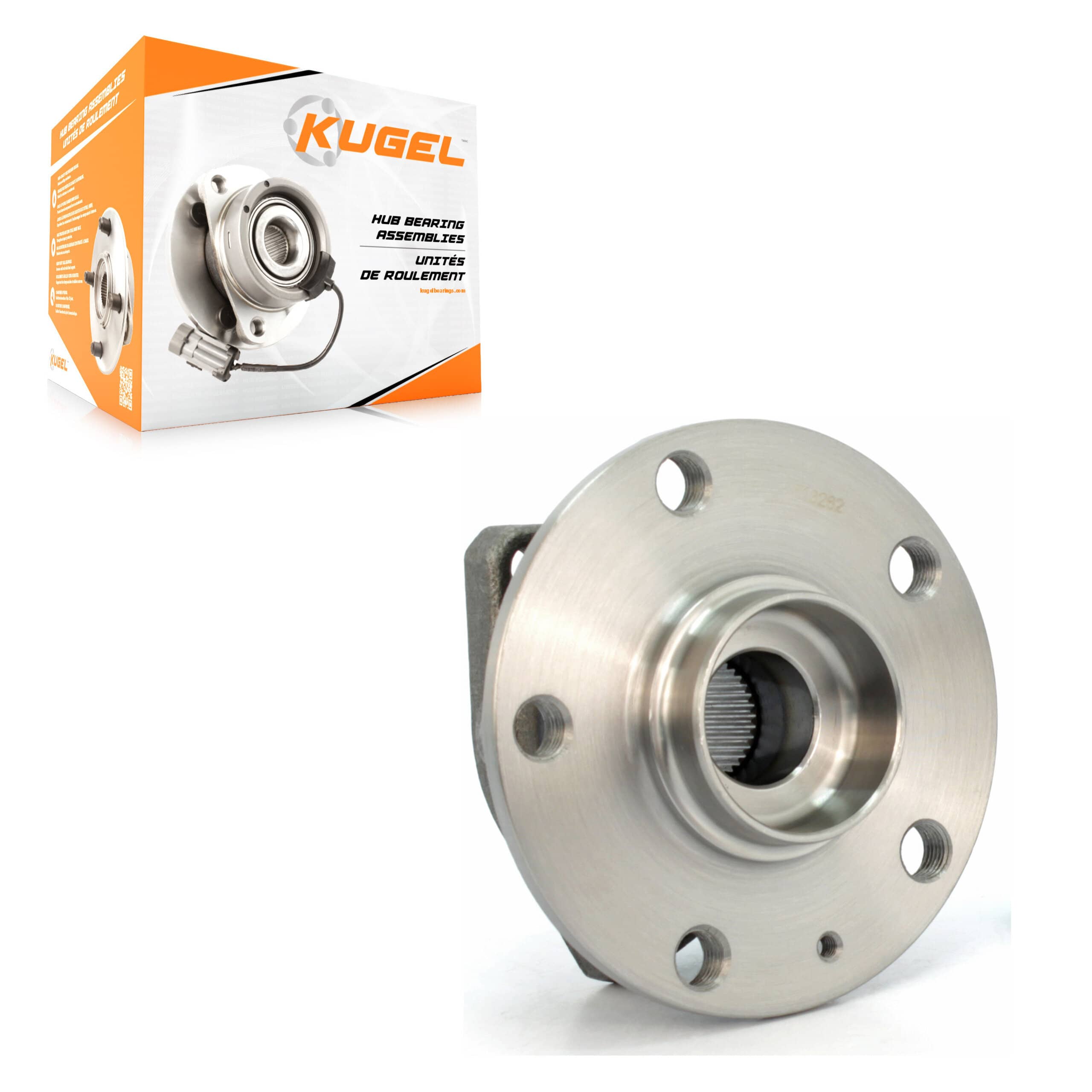 Kugel - 70-513262 - Front Wheel Bearing and Hub Assembly