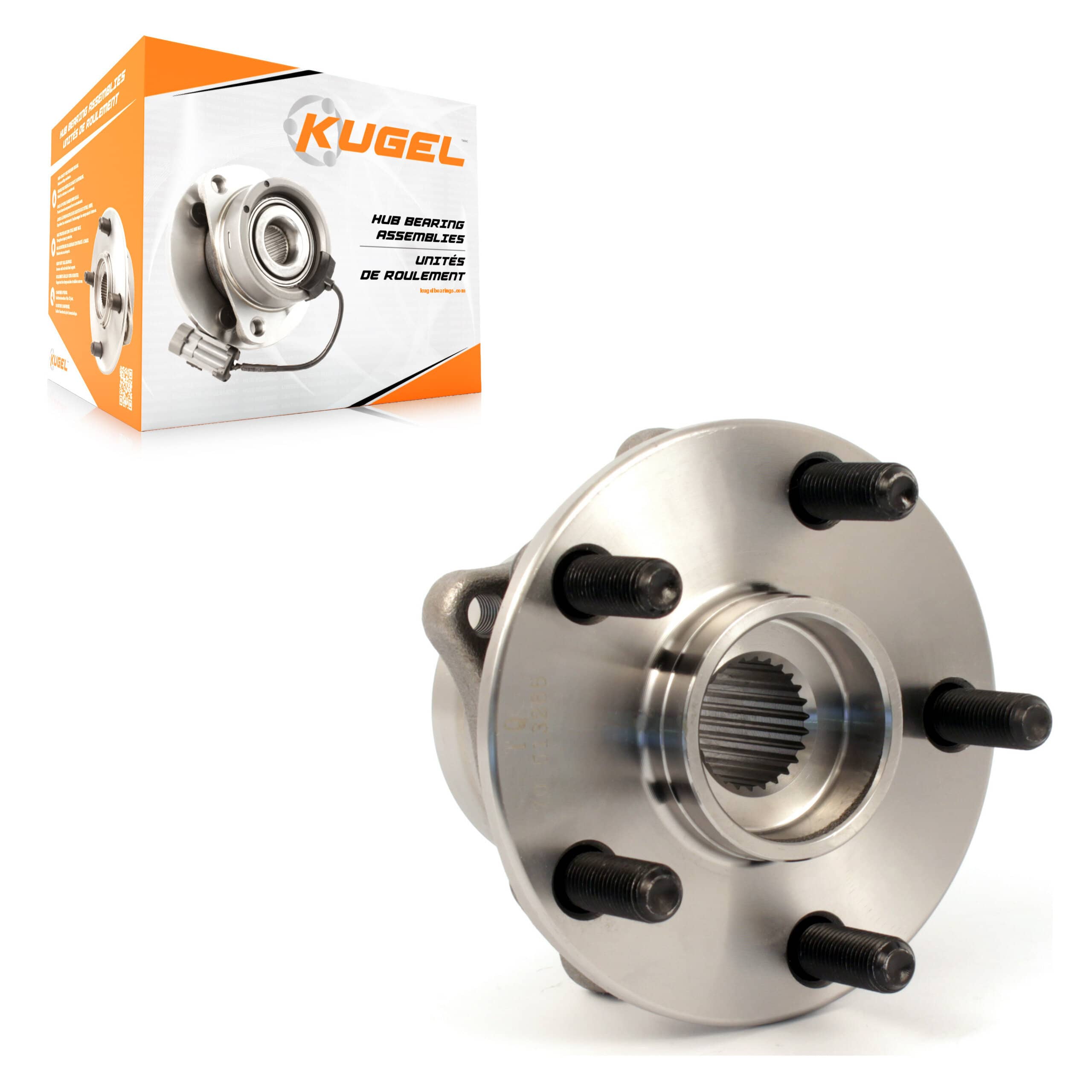 Kugel - 70-513265 - Front Wheel Bearing and Hub Assembly