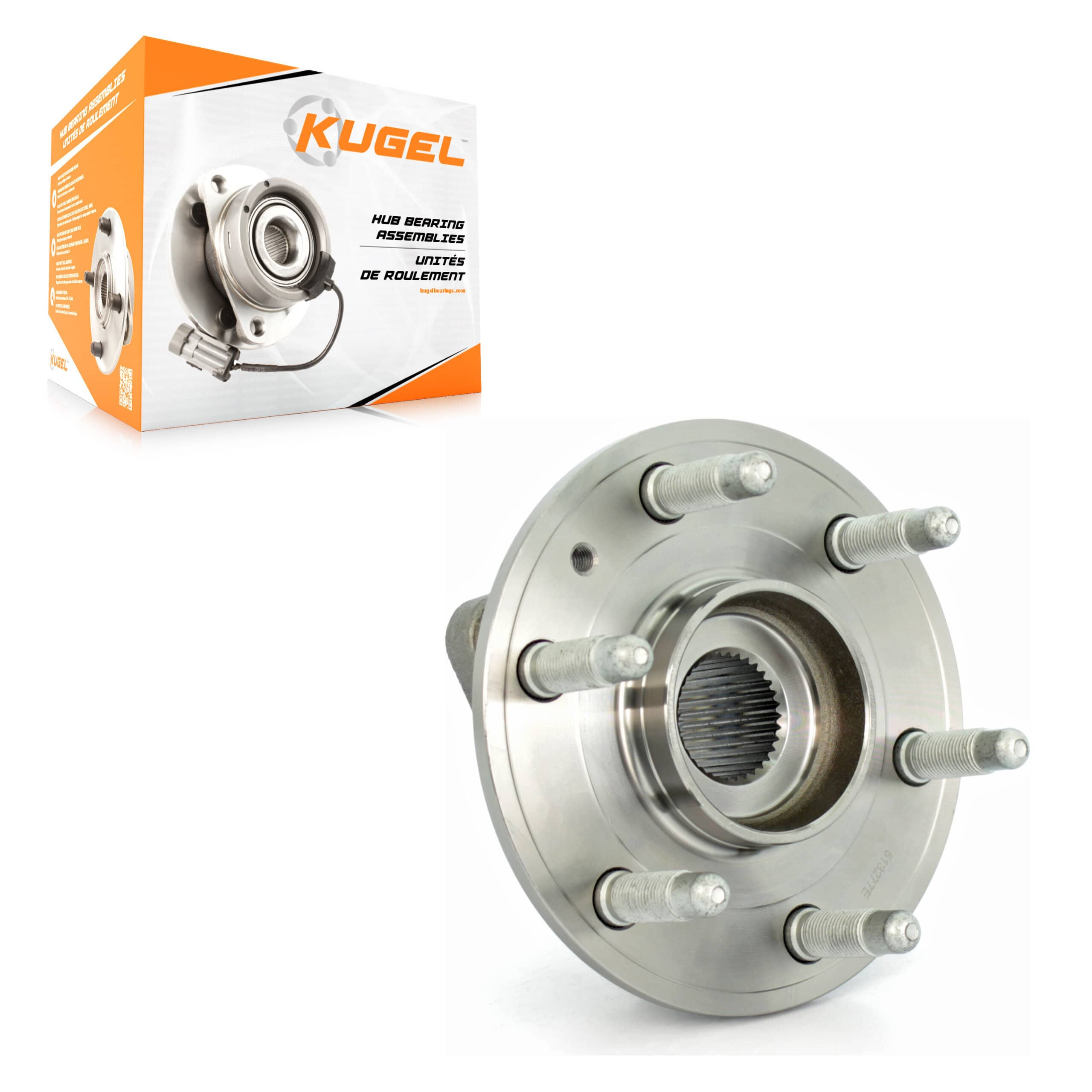 Kugel - 70-513277 - Front Wheel Bearing and Hub Assembly