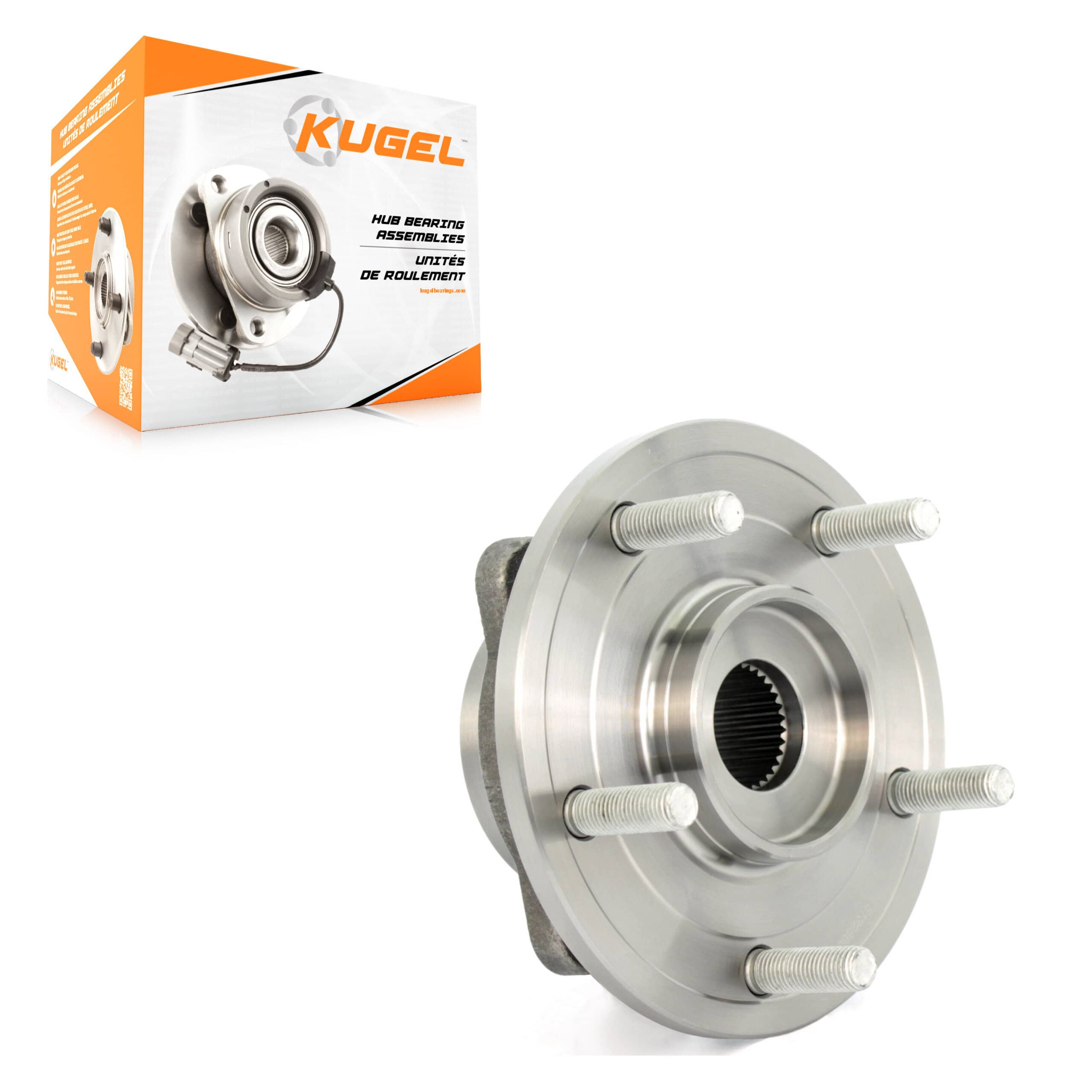 Kugel - 70-513286 - Front Wheel Bearing and Hub Assembly