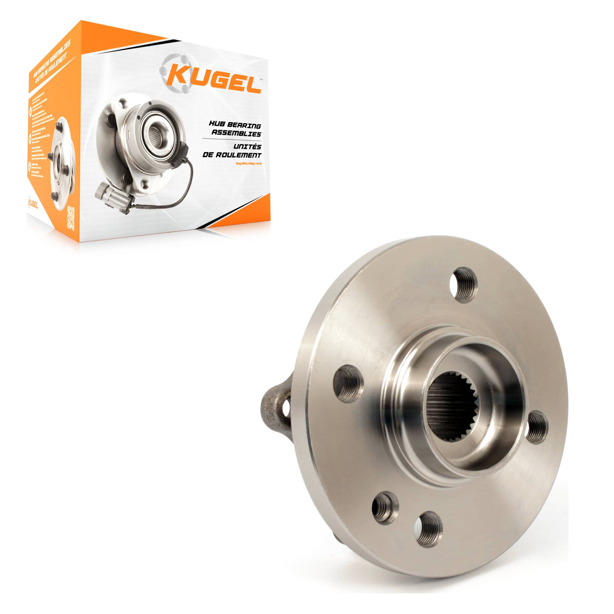Kugel - 70-513309 - Front Wheel Bearing and Hub Assembly