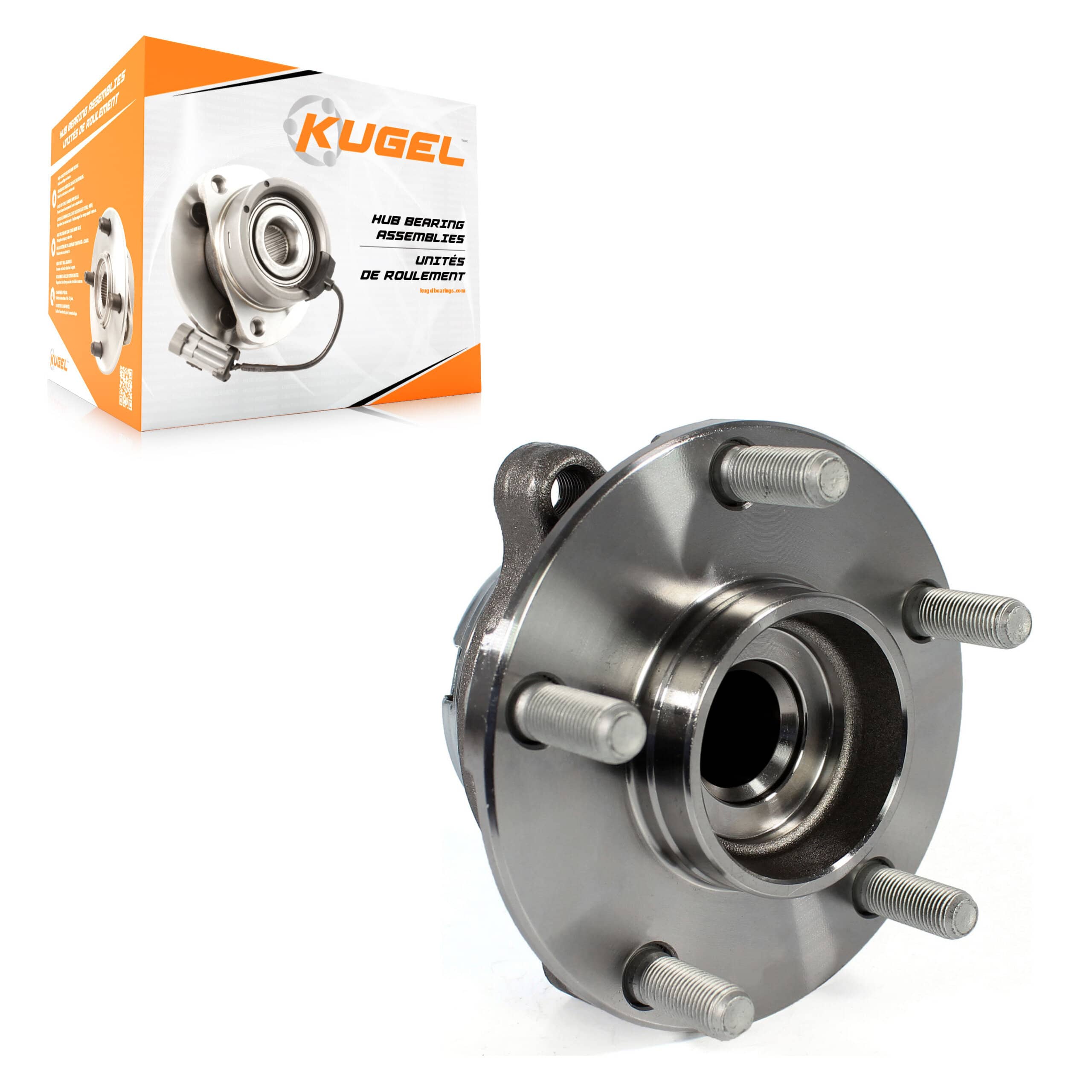 Kugel - 70-513334 - Front Wheel Bearing and Hub Assembly