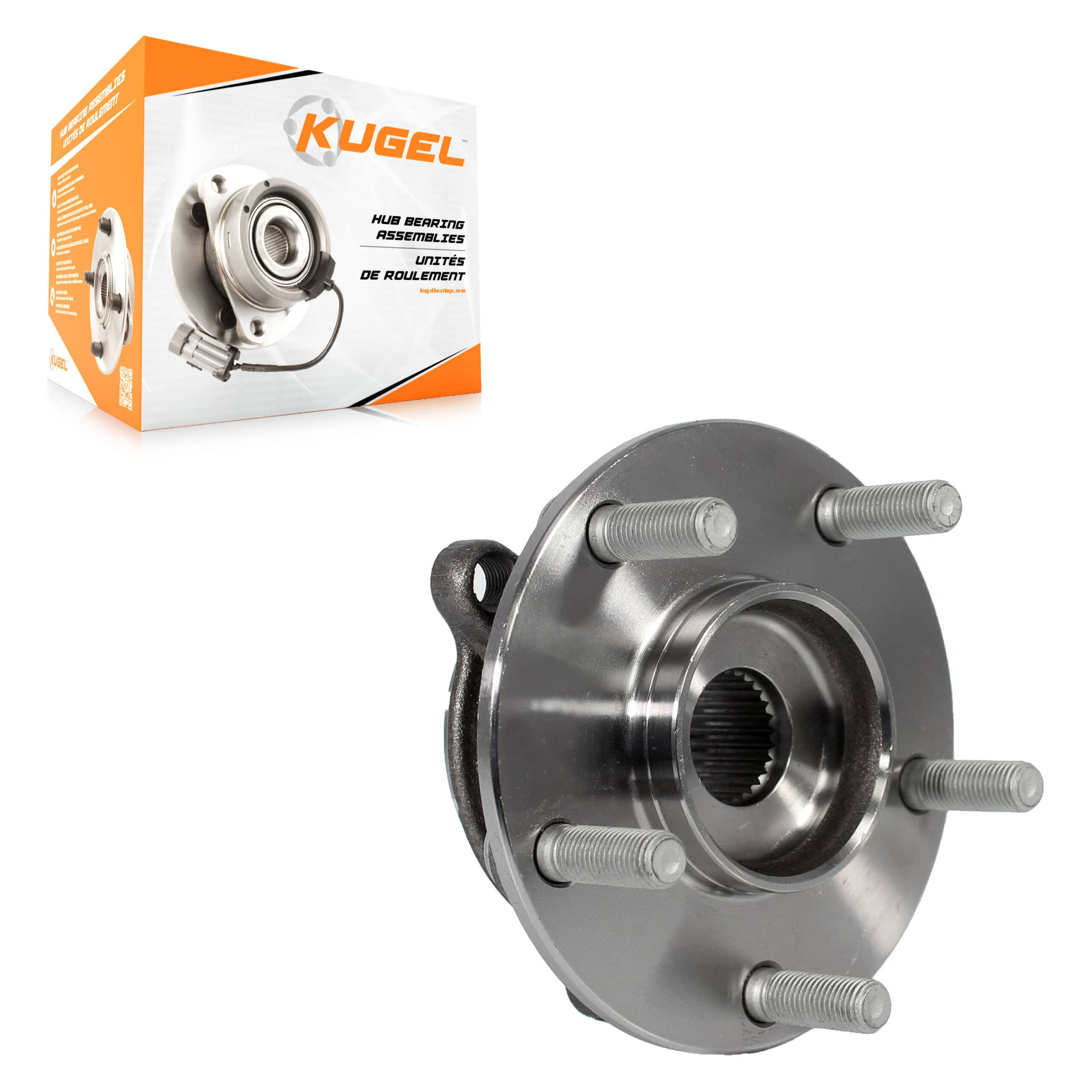 Kugel - 70-513354 - Front Wheel Bearing and Hub Assembly