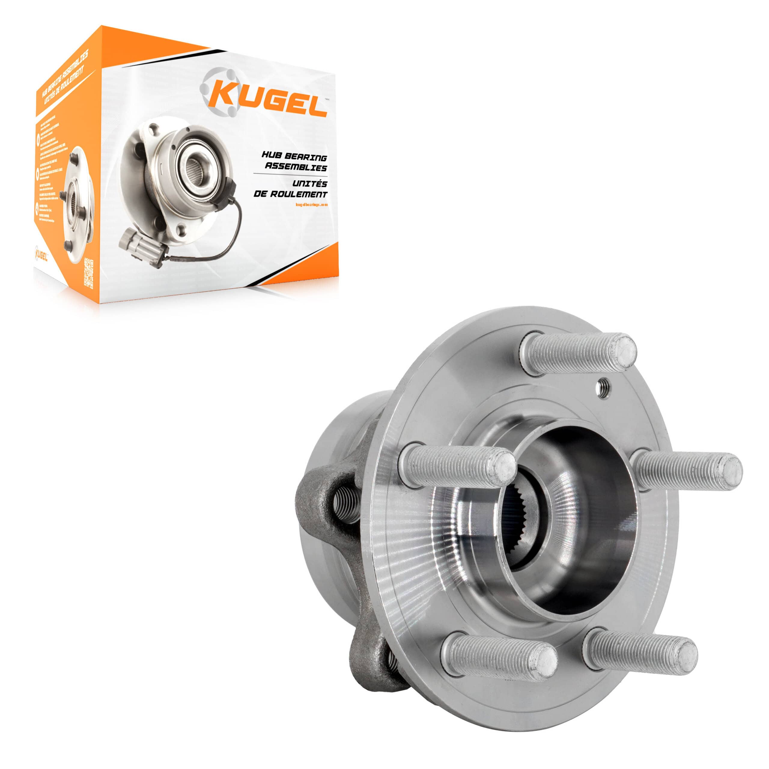 Kugel - 70-513452 - Front Wheel Bearing and Hub Assembly