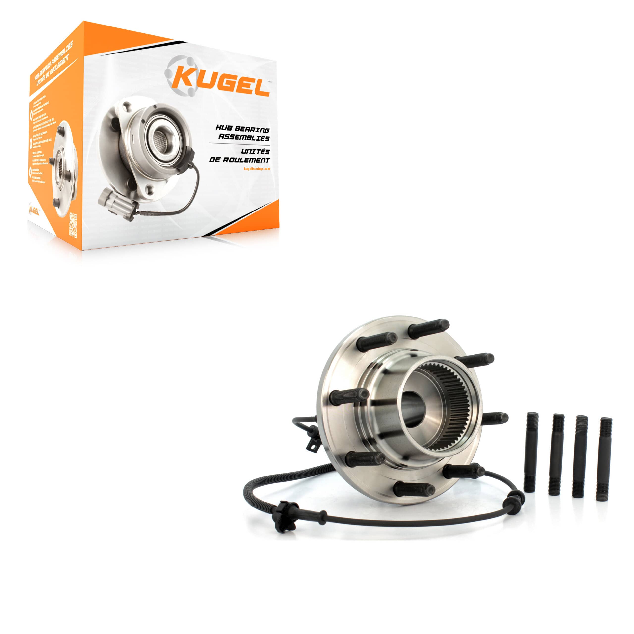 Kugel - 70-515020 - Front Wheel Bearing and Hub Assembly