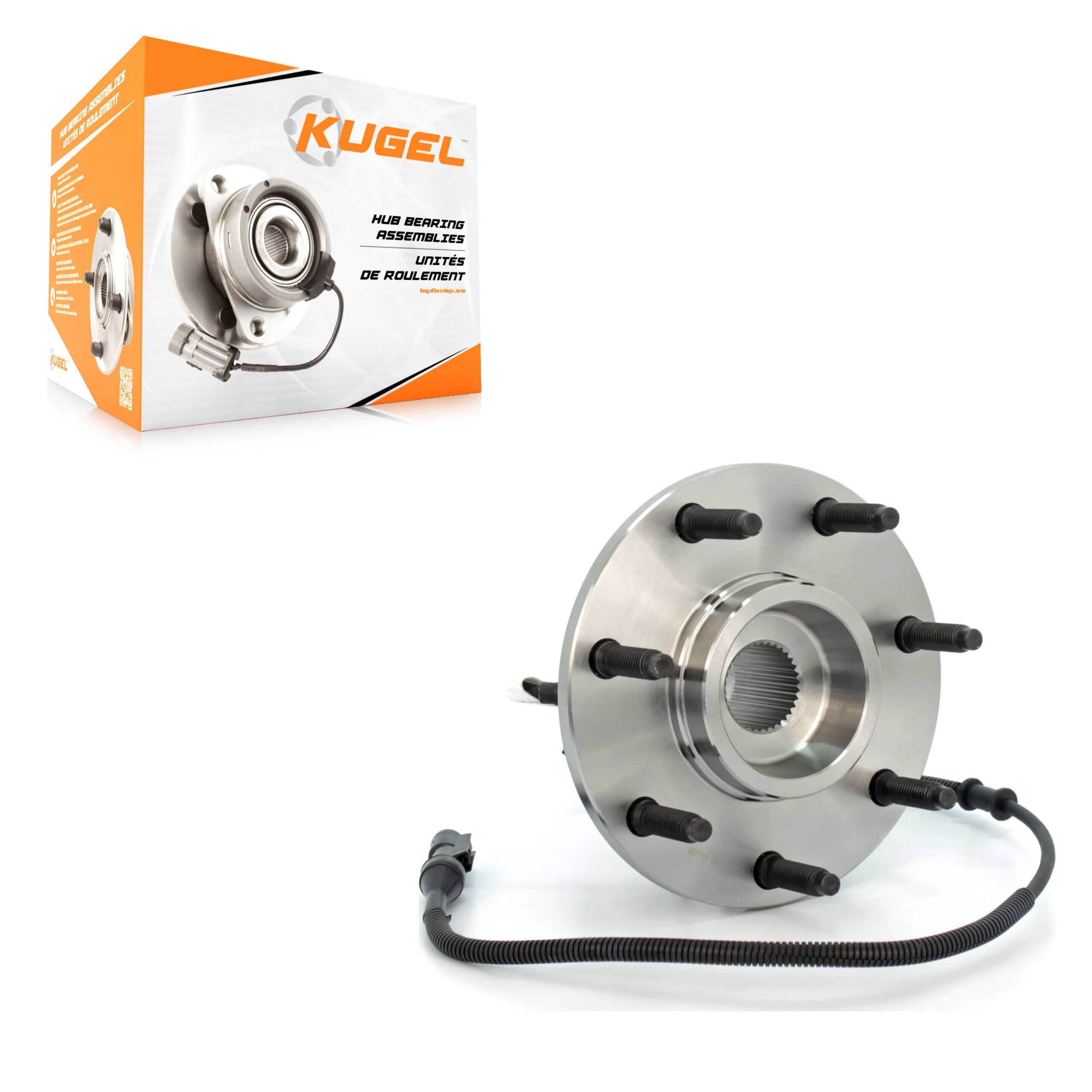 Kugel - 70-515030 - Front Wheel Bearing and Hub Assembly
