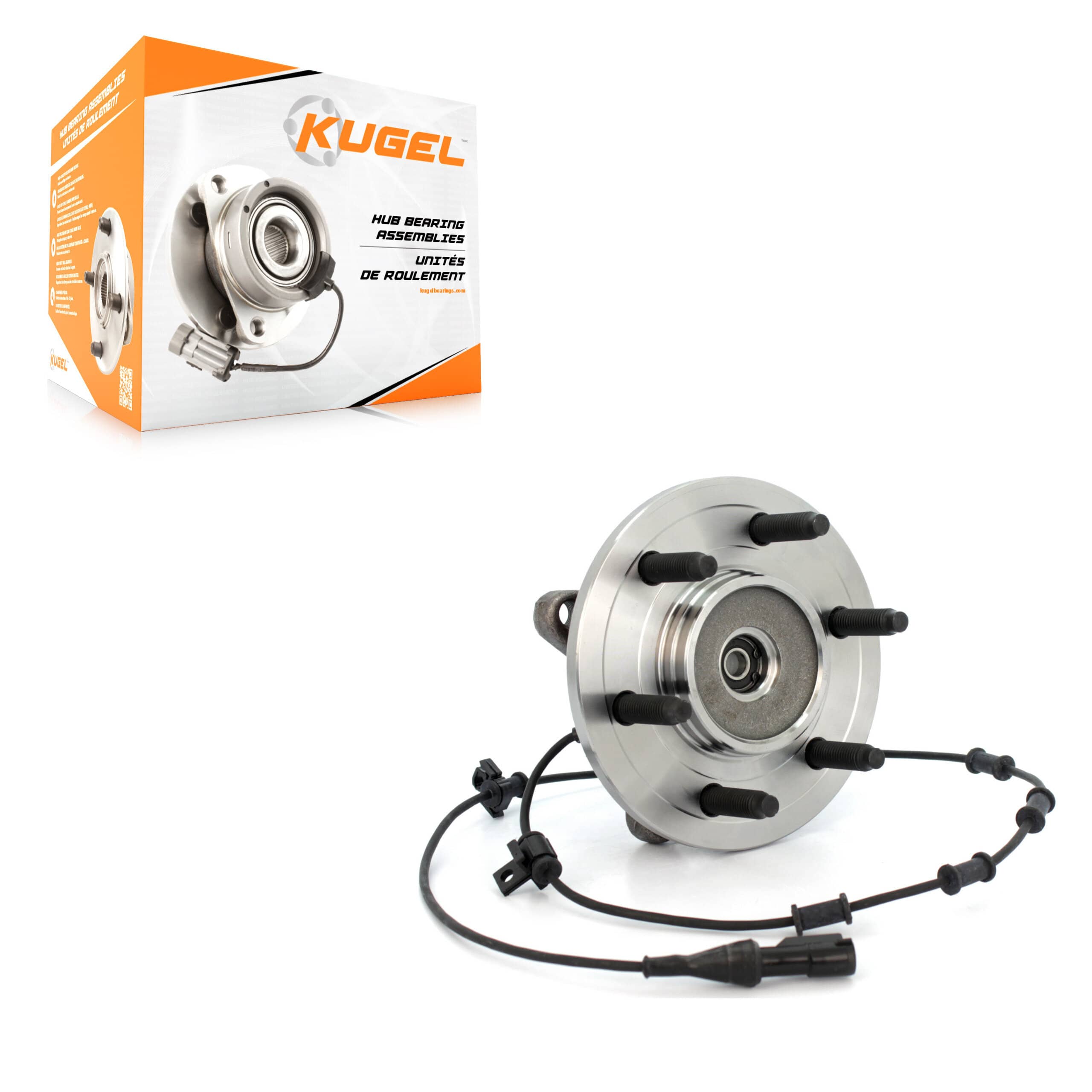 Kugel - 70-515043 - Front Wheel Bearing and Hub Assembly