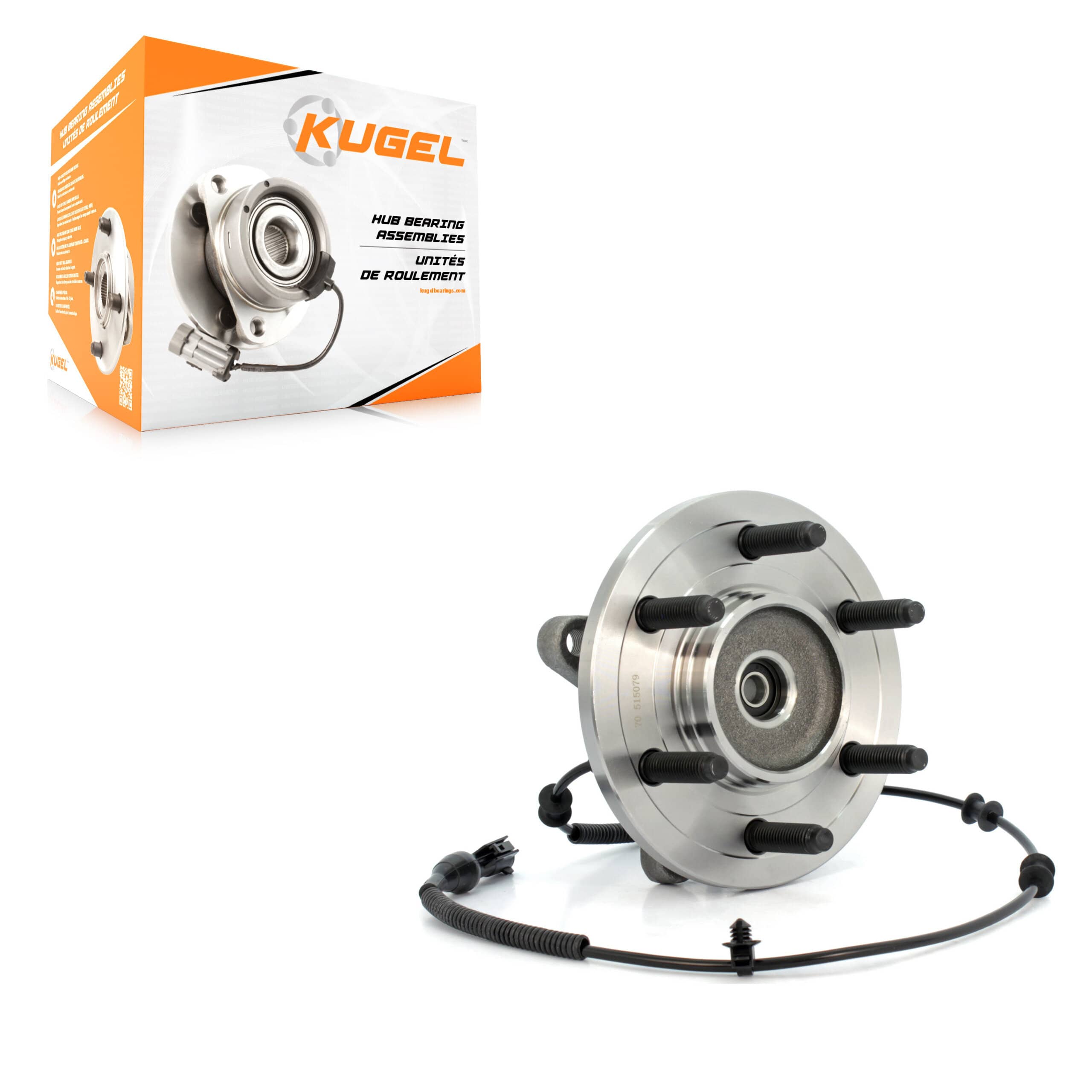 Kugel - 70-515079 - Front Wheel Bearing and Hub Assembly