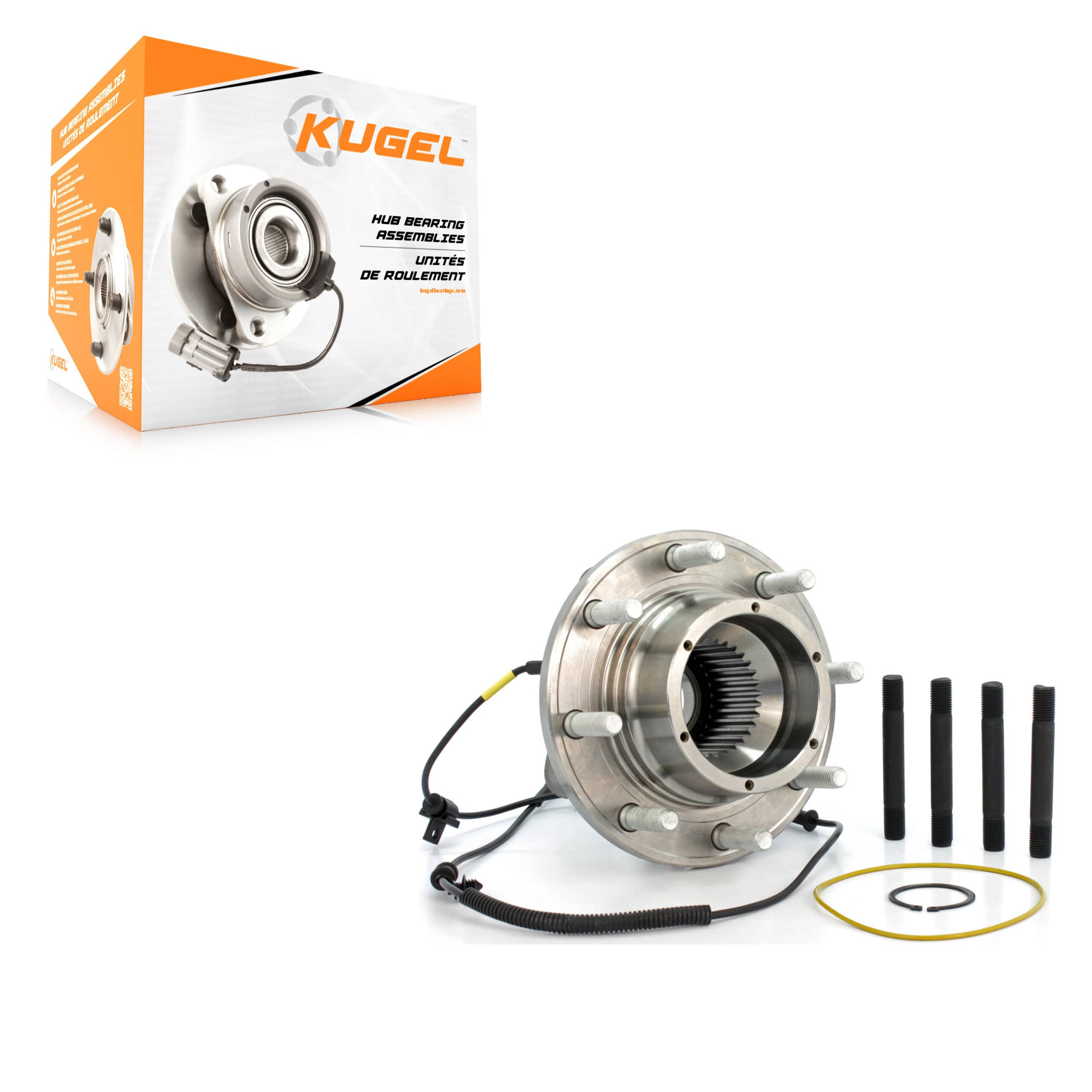 Kugel - 70-515082 - Front Wheel Bearing and Hub Assembly