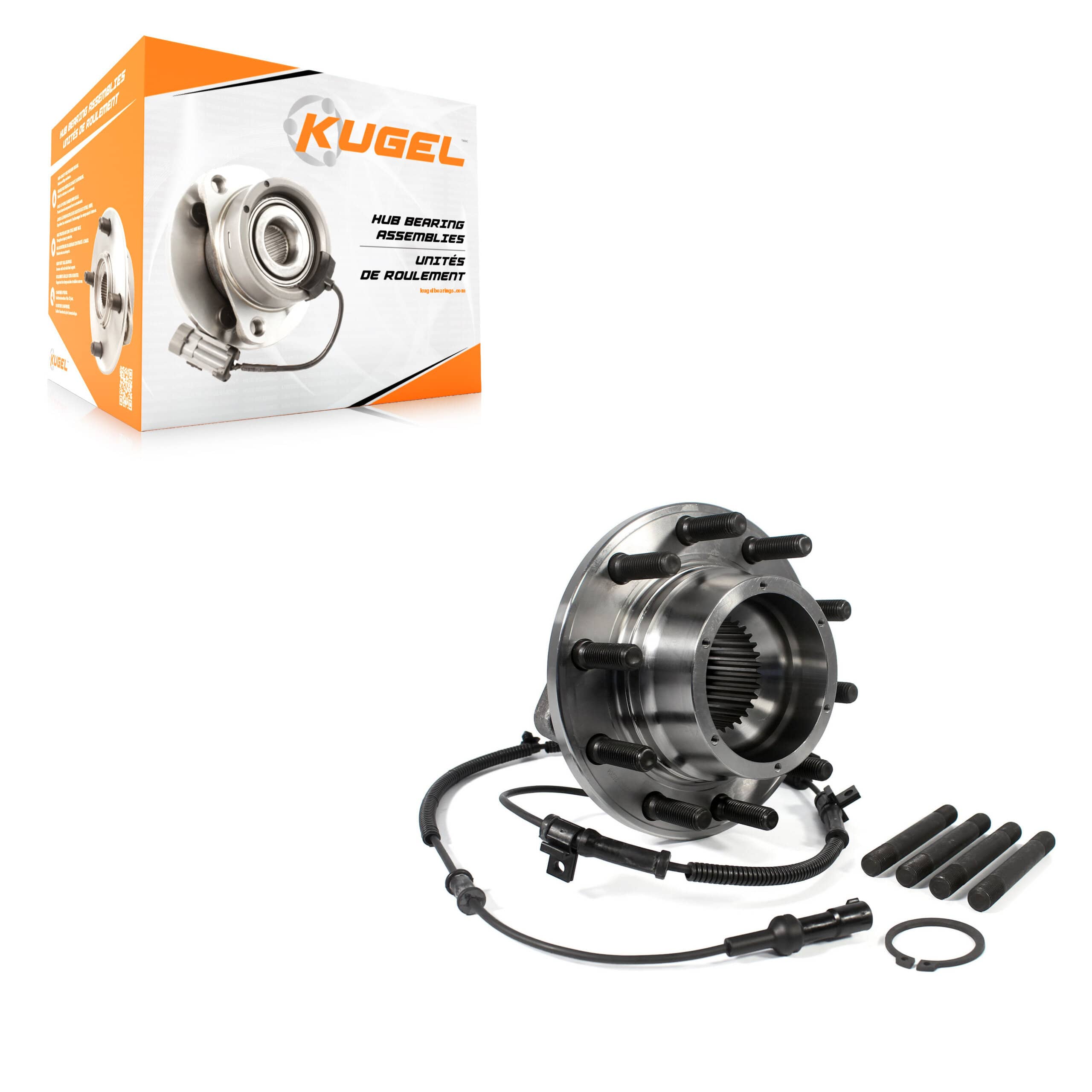Kugel - 70-515083 - Front Wheel Bearing and Hub Assembly