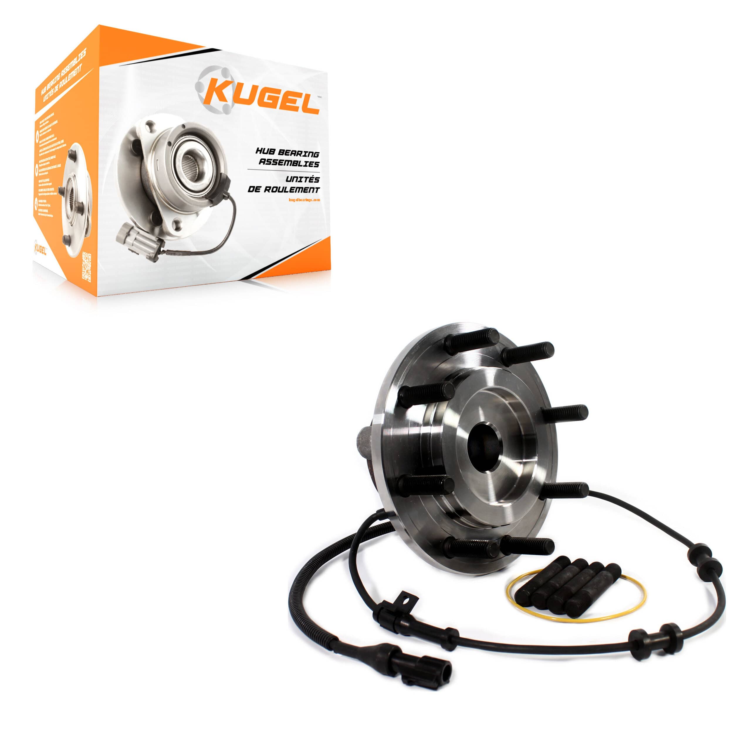 Kugel - 70-515100 - Front Wheel Bearing and Hub Assembly