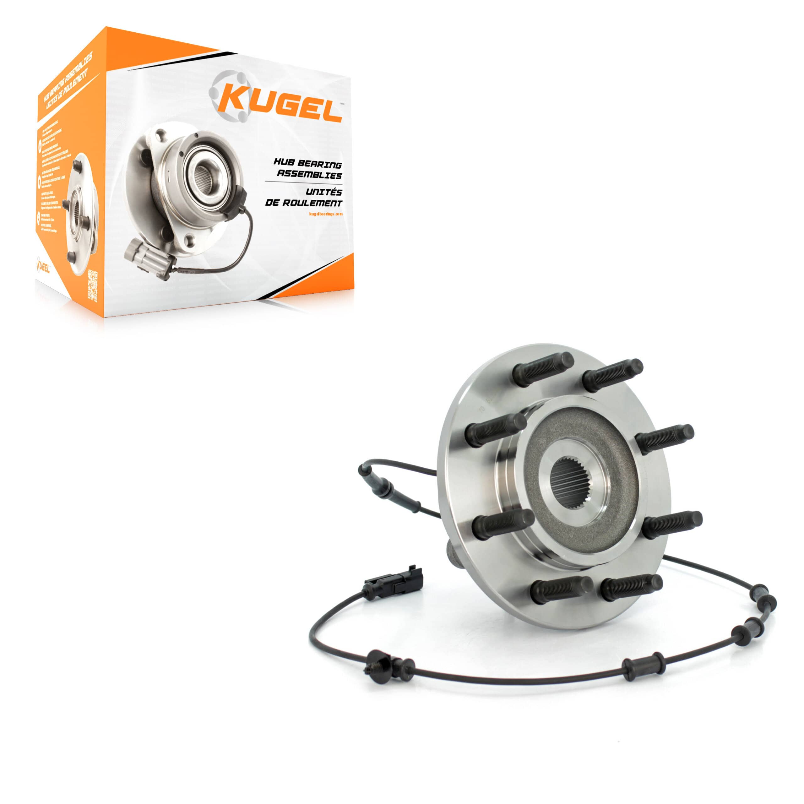 Kugel - 70-515101 - Front Wheel Bearing and Hub Assembly