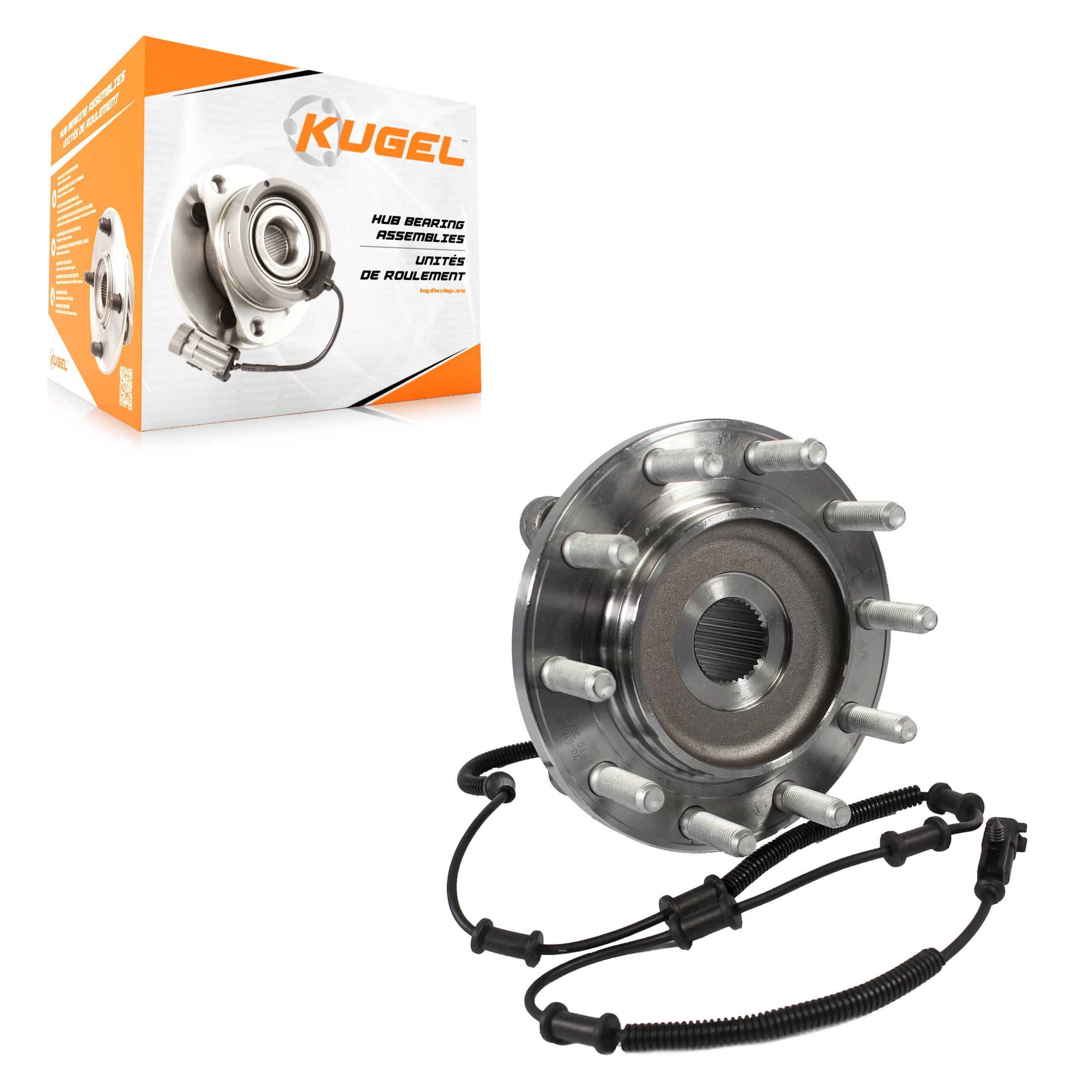 Kugel - 70-515102 - Front Wheel Bearing and Hub Assembly