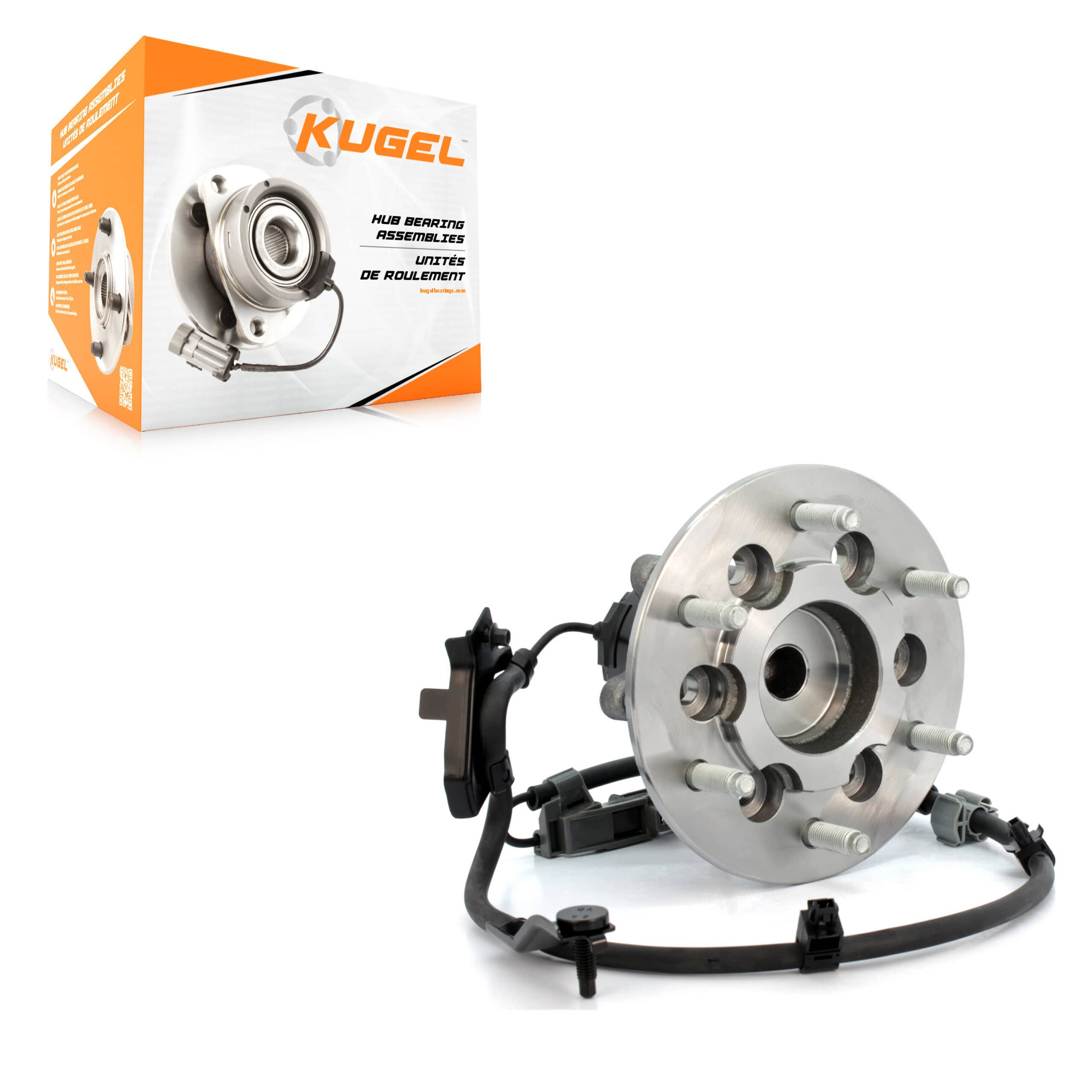 Kugel - 70-515106 - Front Left Wheel Bearing and Hub Assembly