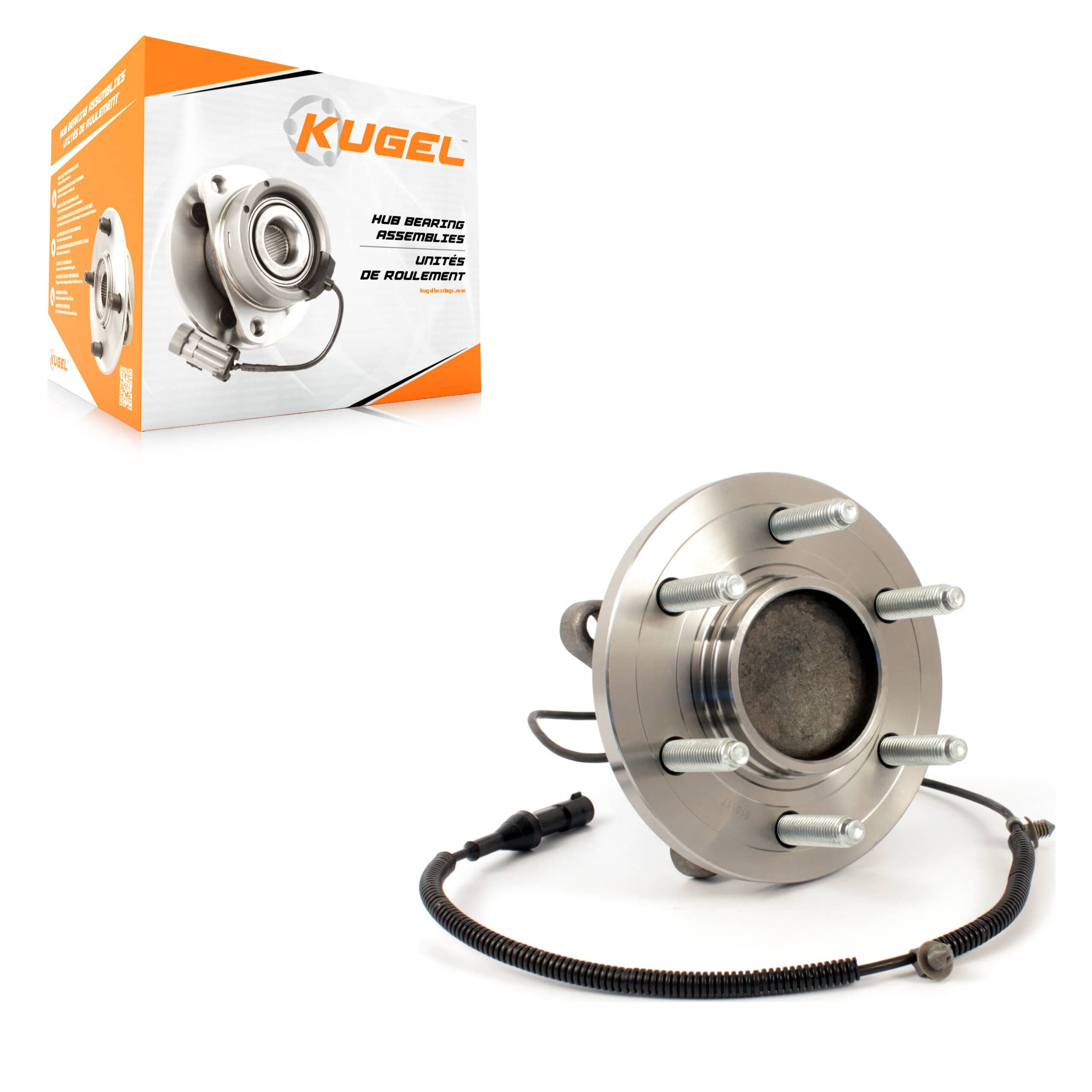 Kugel - 70-515117 - Front Wheel Bearing and Hub Assembly
