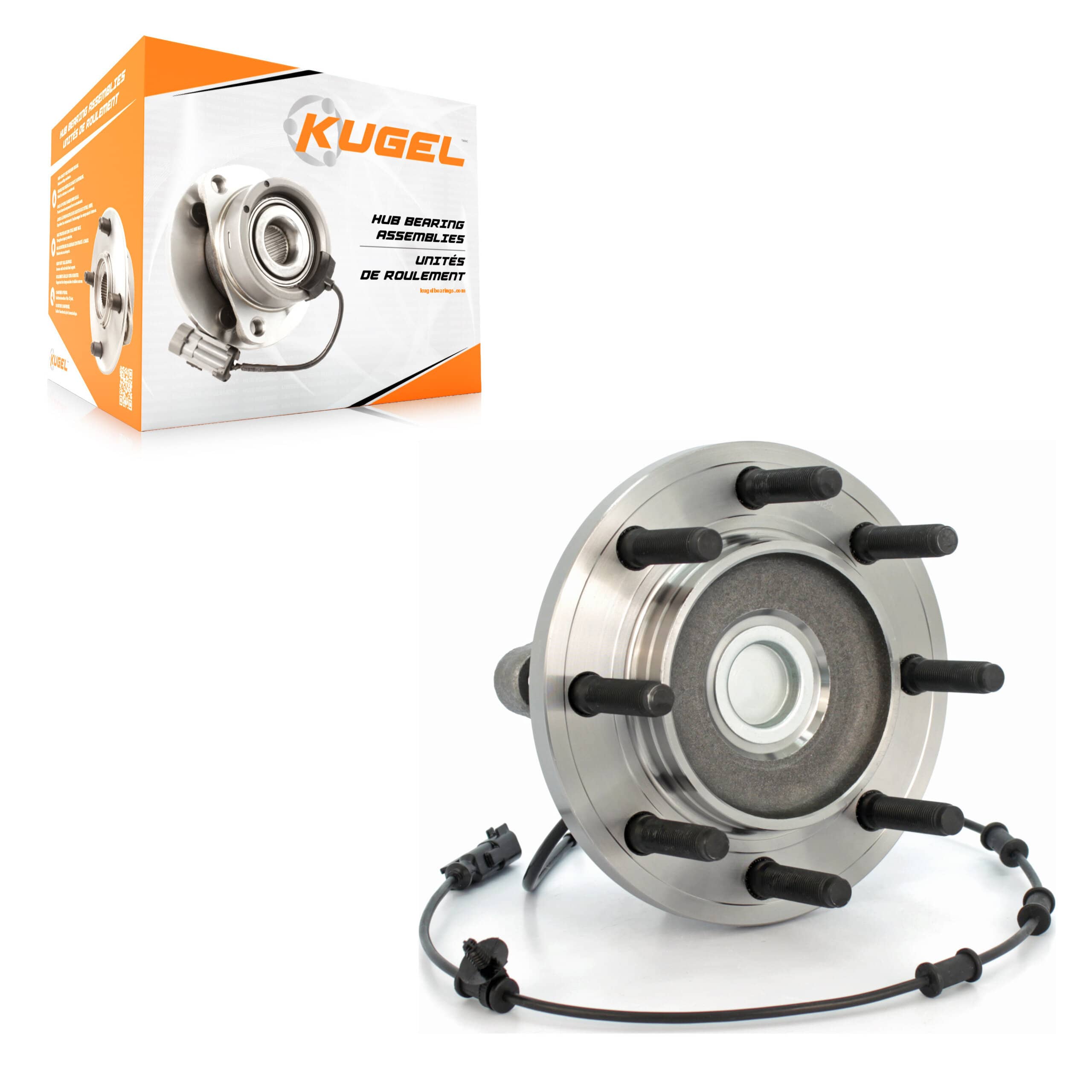 Kugel - 70-515123 - Front Wheel Bearing and Hub Assembly