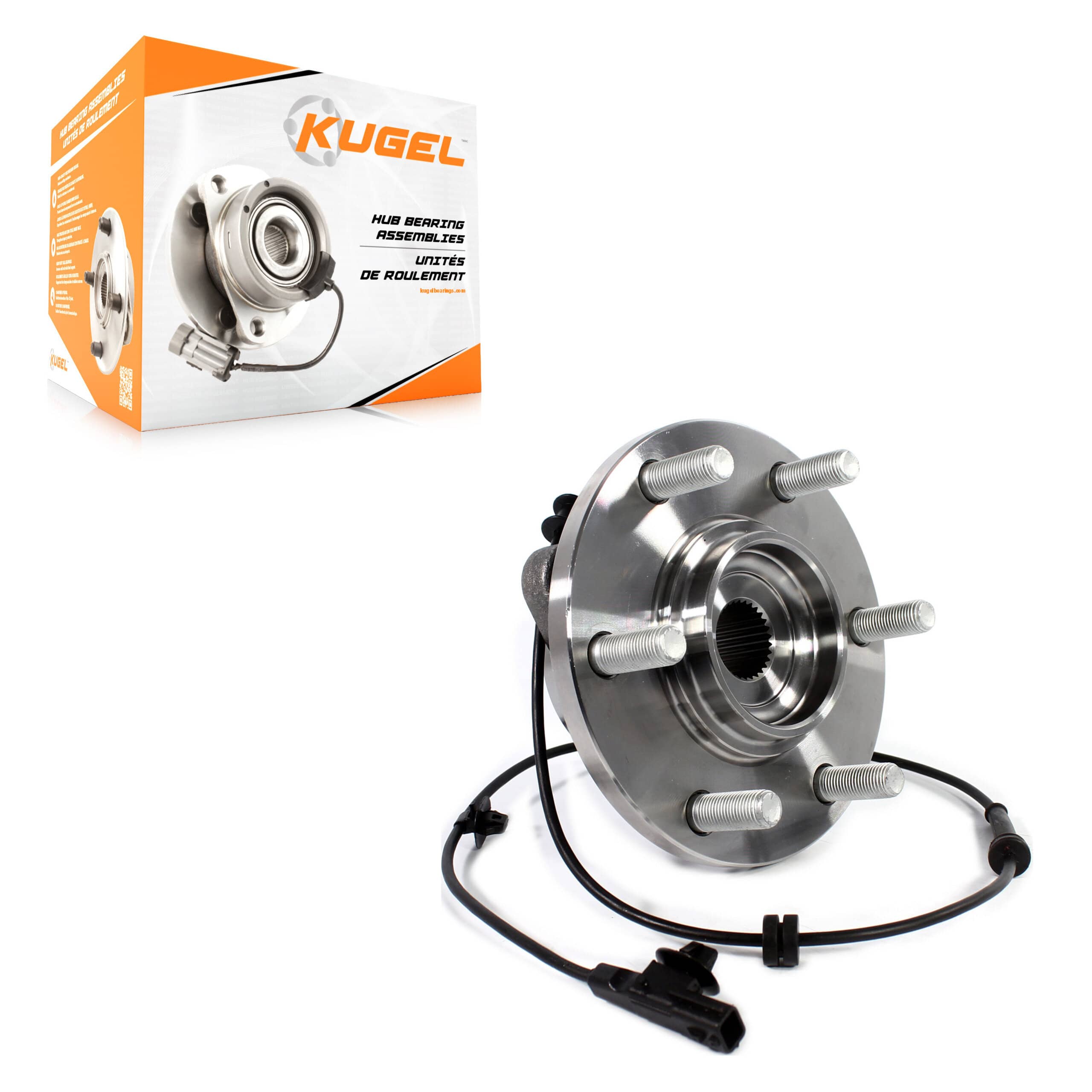 Kugel - 70-515127 - Front Wheel Bearing and Hub Assembly