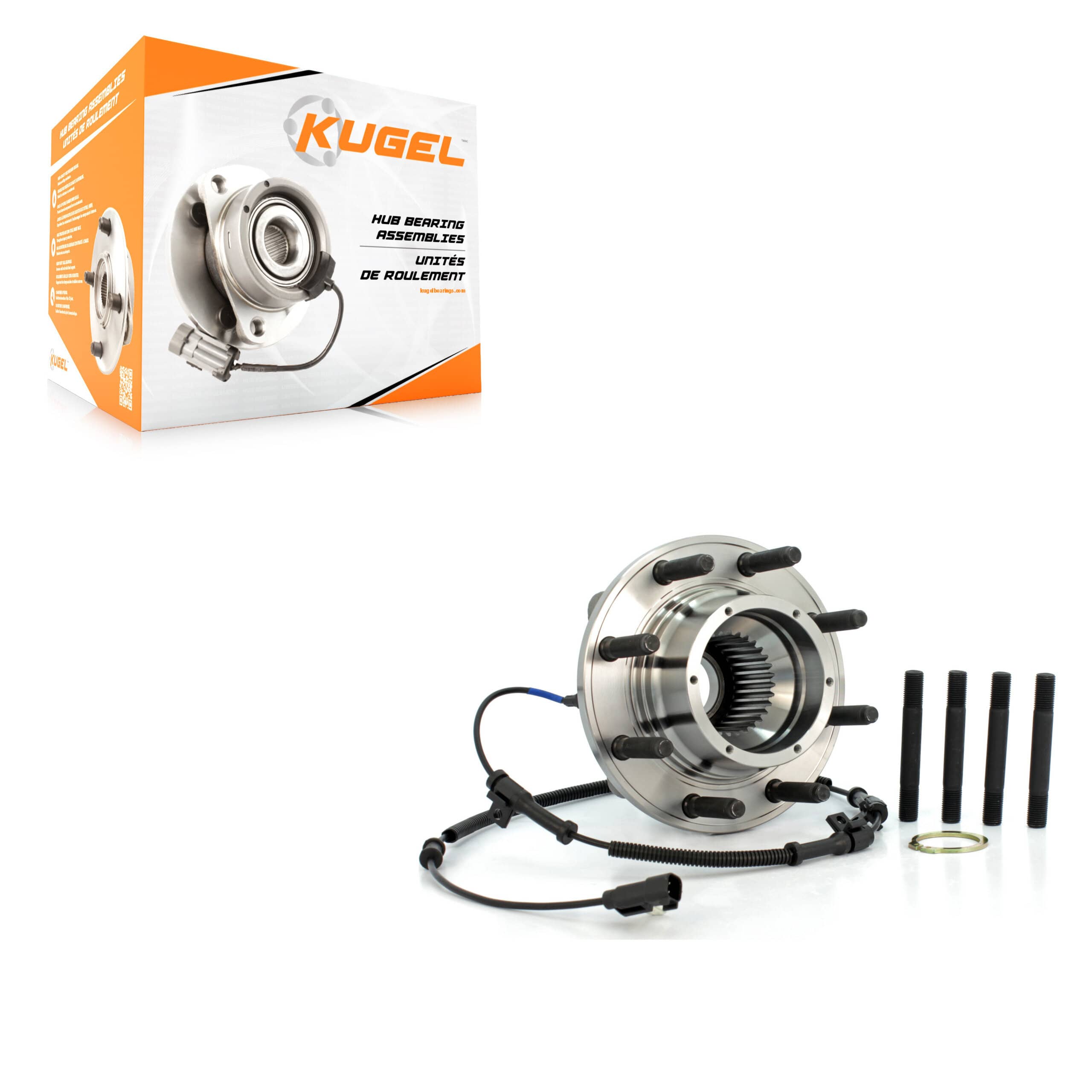 Kugel - 70-515130 - Front Wheel Bearing and Hub Assembly
