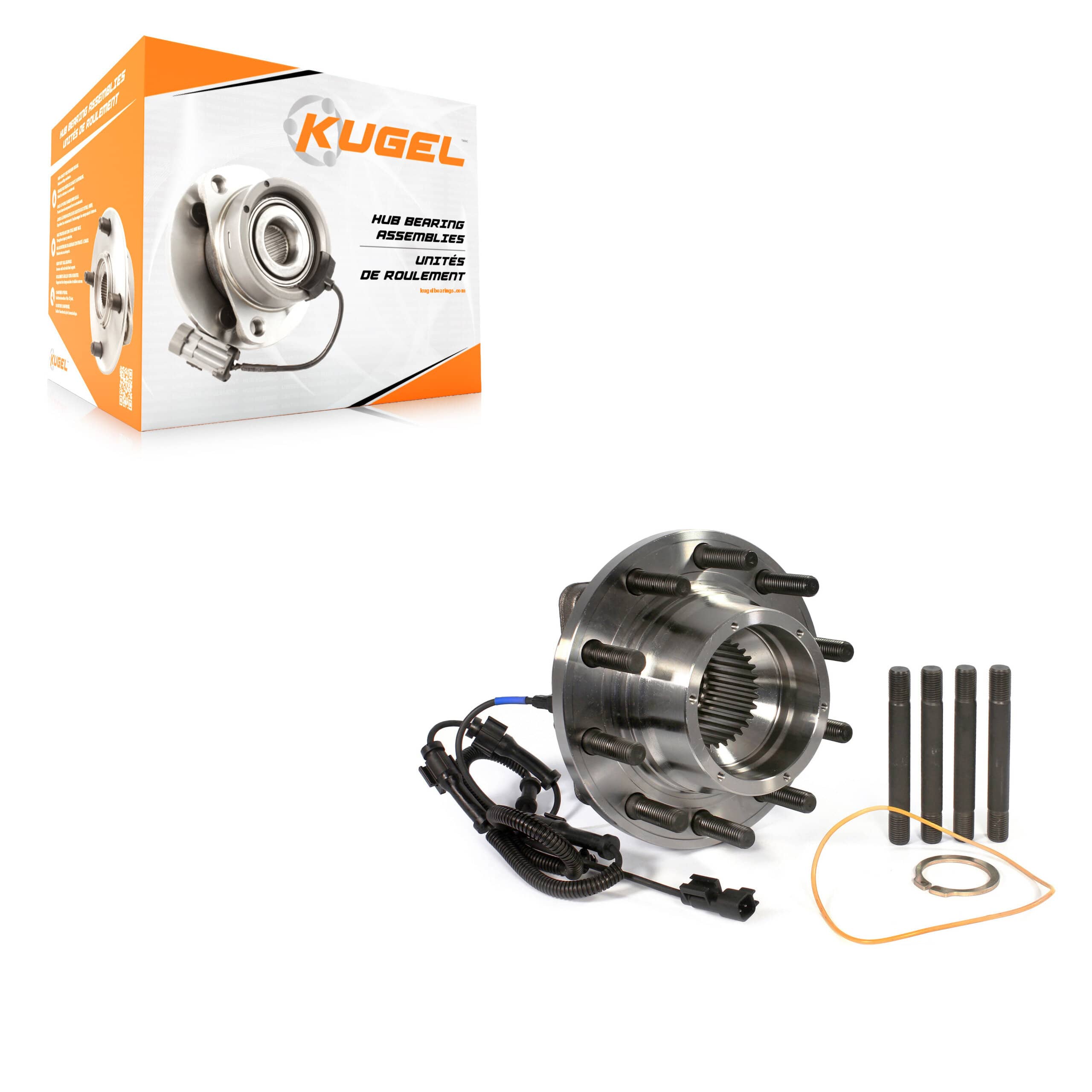 Kugel - 70-515133 - Front Wheel Bearing and Hub Assembly