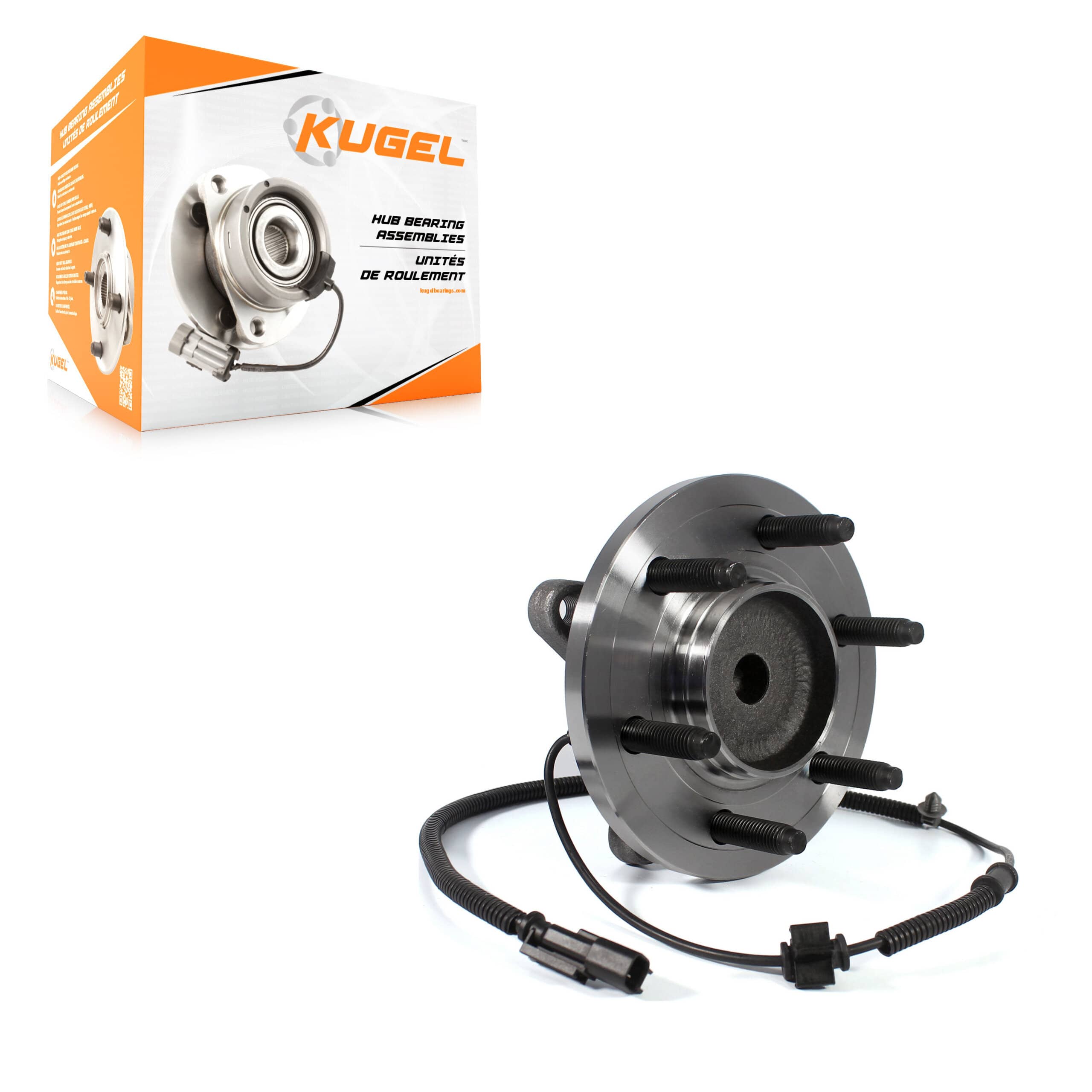 Kugel - 70-515143 - Front Wheel Bearing and Hub Assembly