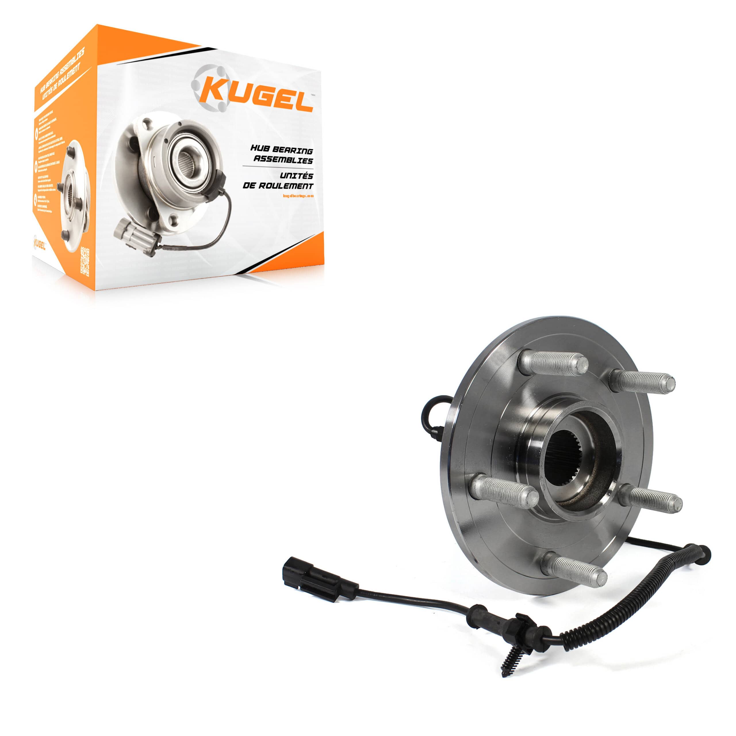 Kugel - 70-515151 - Front Wheel Bearing and Hub Assembly