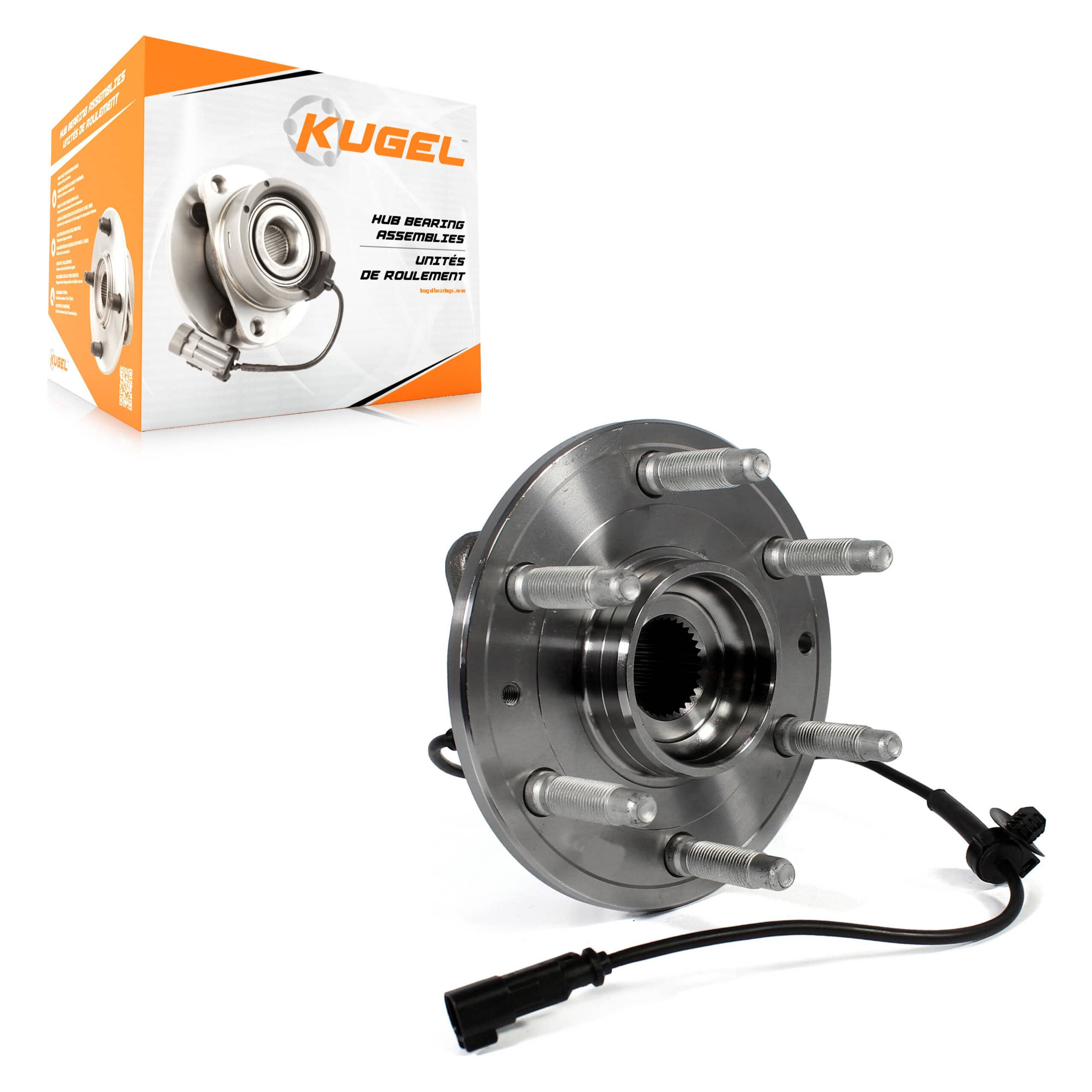 Kugel - 70-515160 - Front Wheel Bearing and Hub Assembly