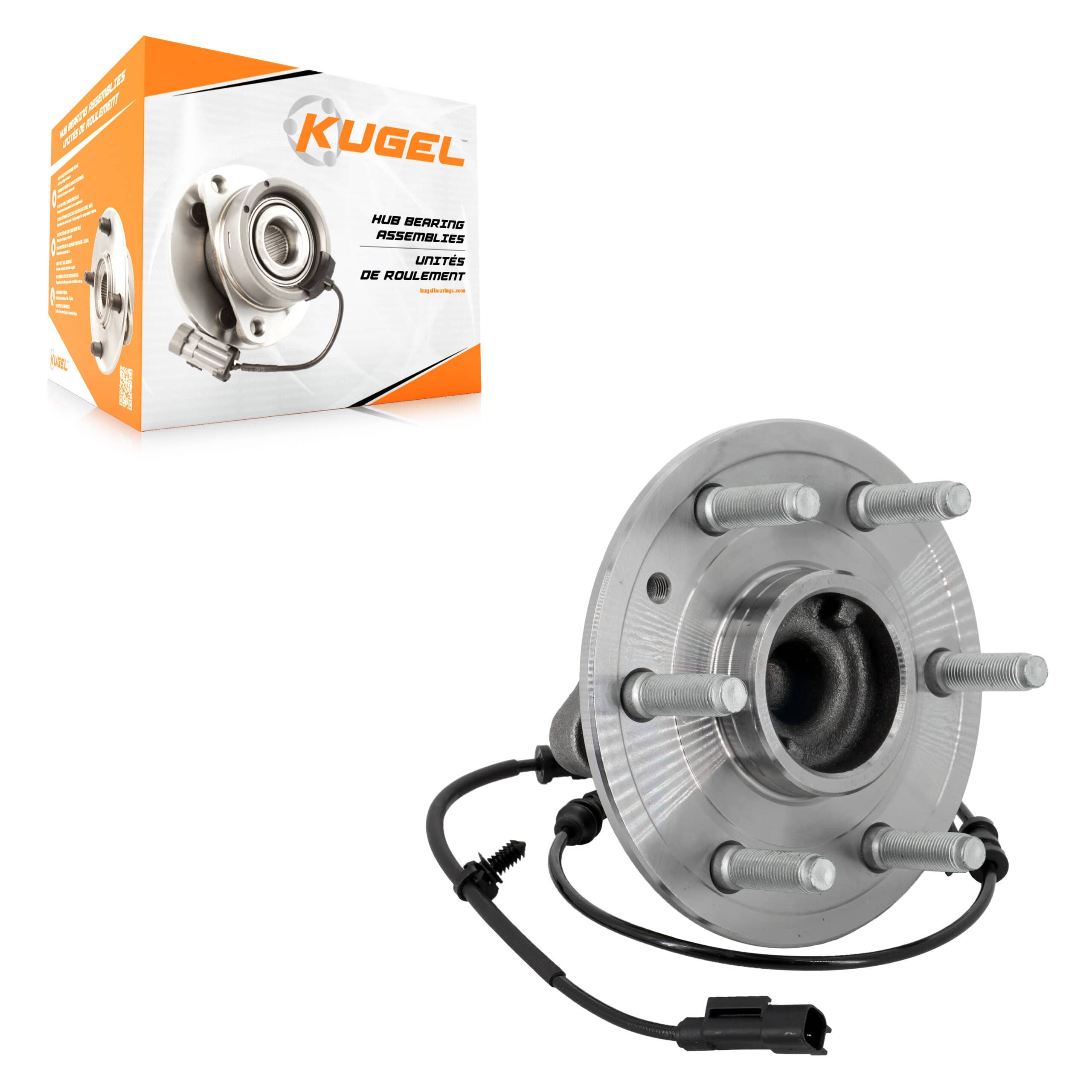 Kugel - 70-515180 - Front Wheel Bearing and Hub Assembly