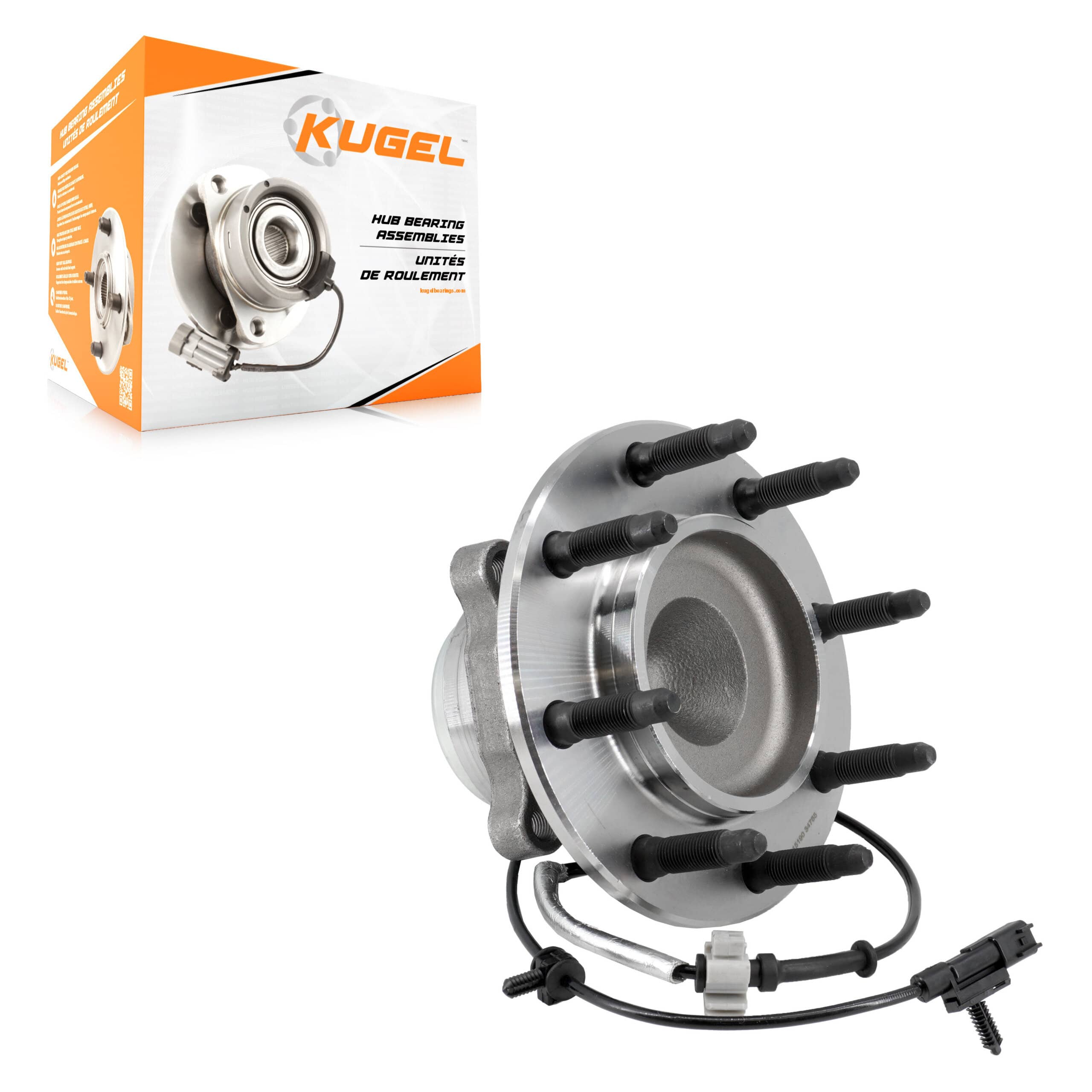 Kugel - 70-515190 - Front Wheel Bearing and Hub Assembly