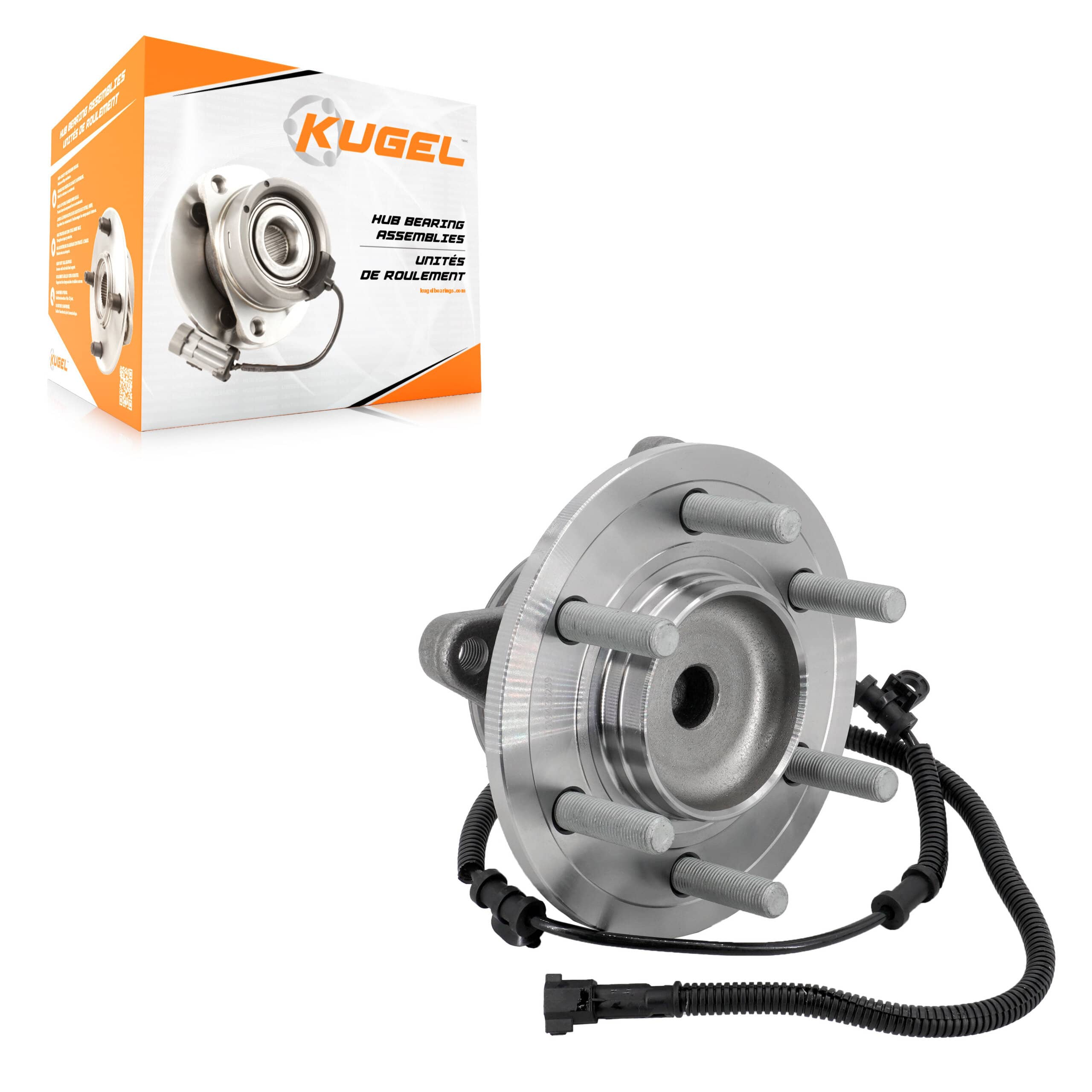 Kugel - 70-515194 - Front Wheel Bearing and Hub Assembly