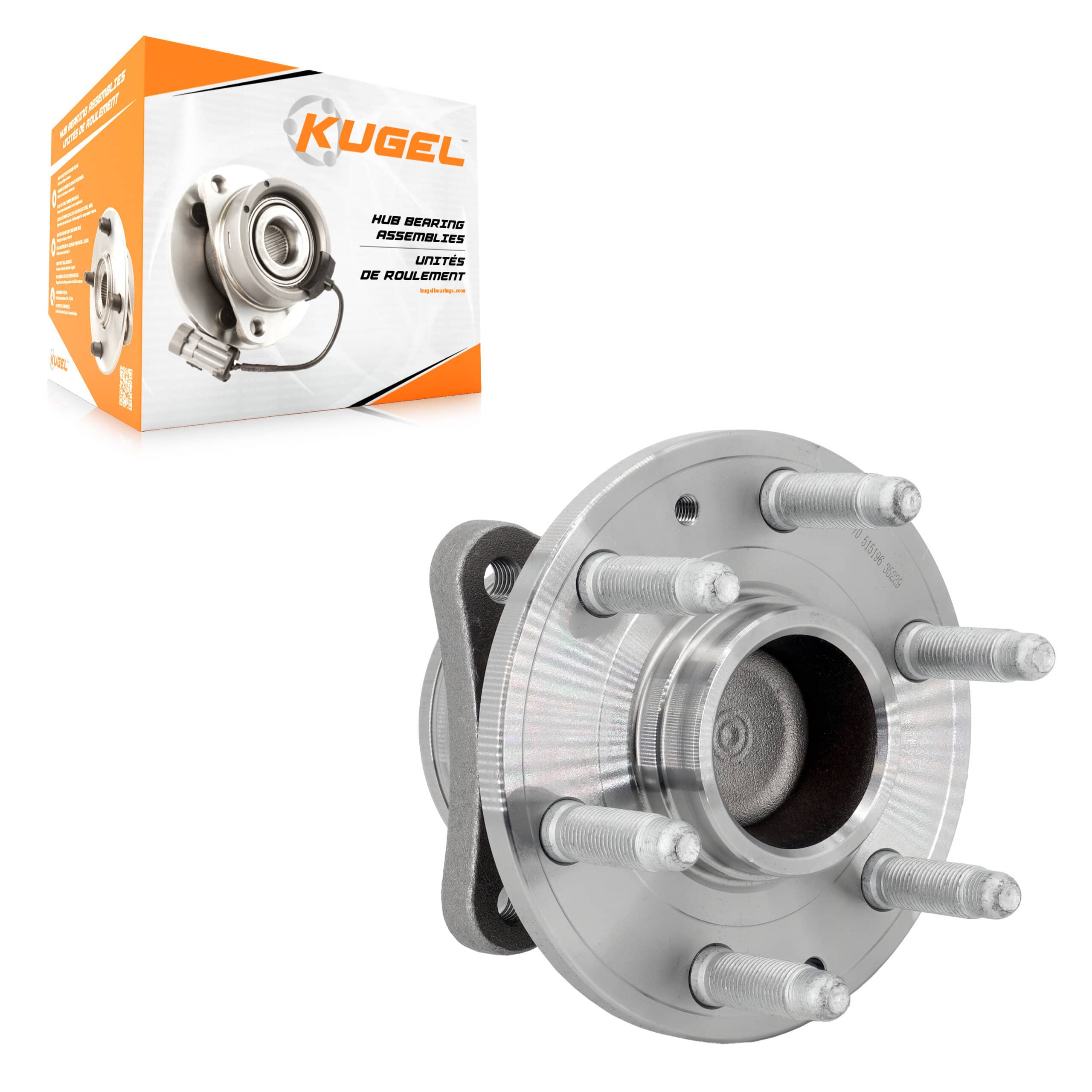 Kugel - 70-515196 - Front Wheel Bearing and Hub Assembly