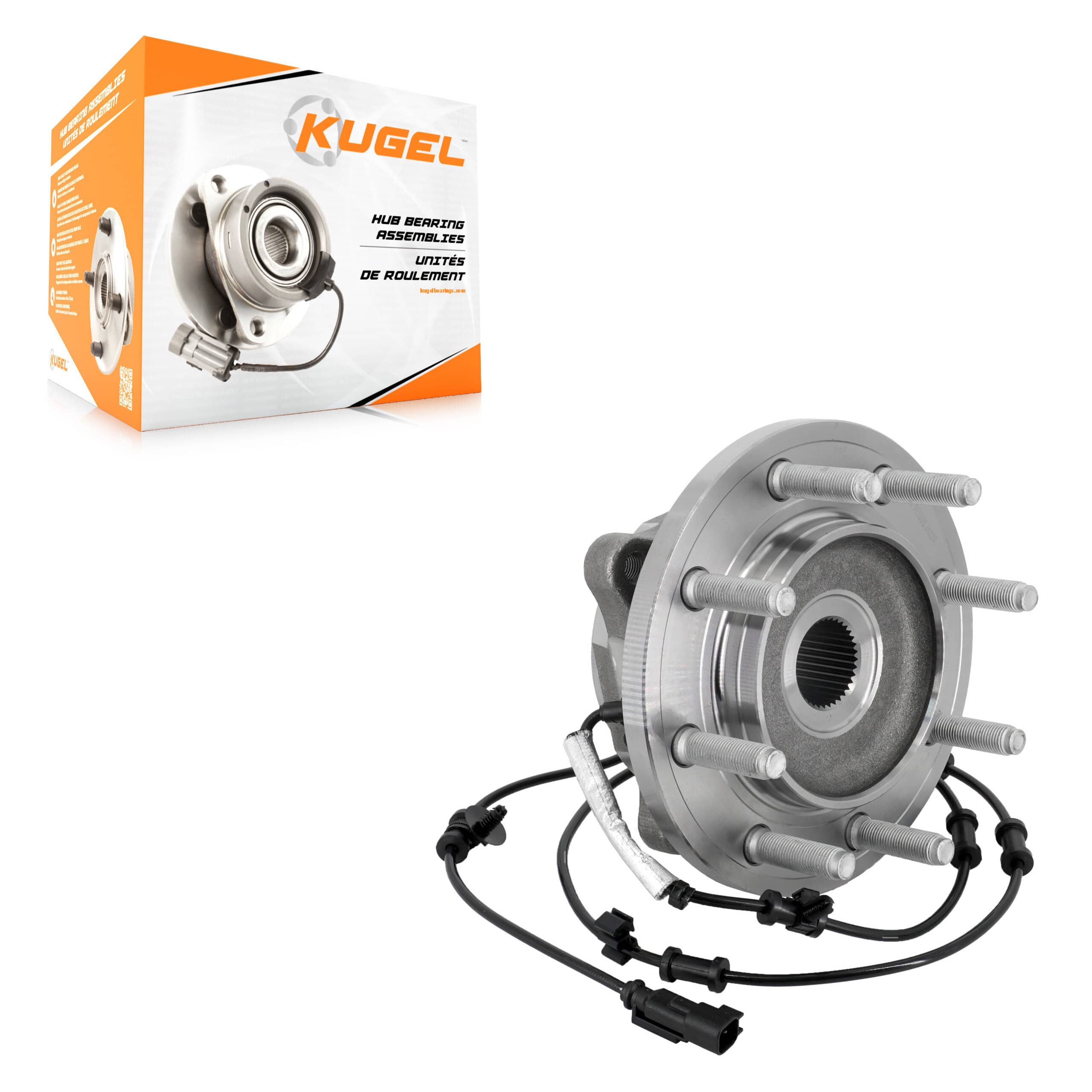 Kugel - 70-515206 - Front Wheel Bearing and Hub Assembly