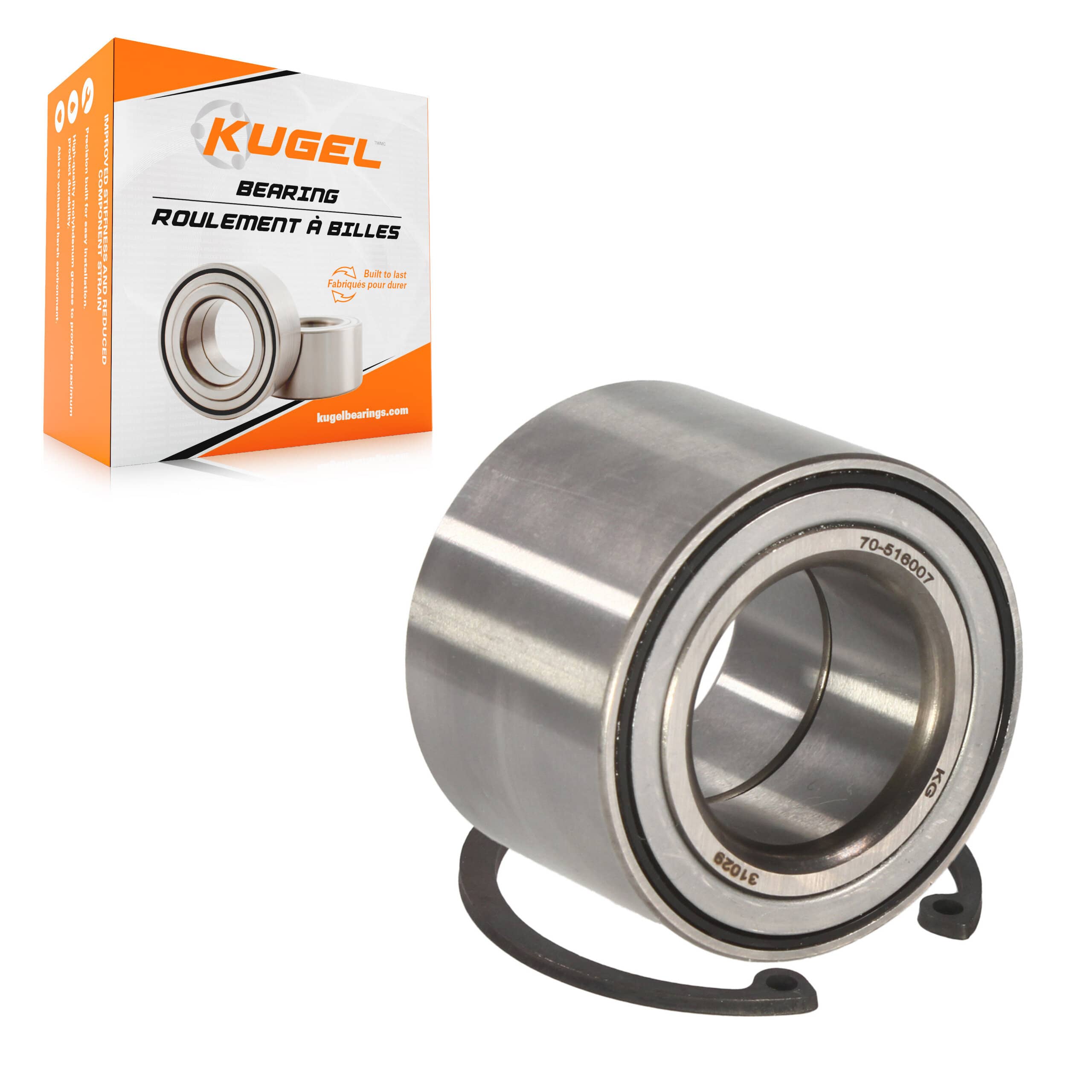 Kugel - 70-516007 - Rear Wheel Bearing and Race Set