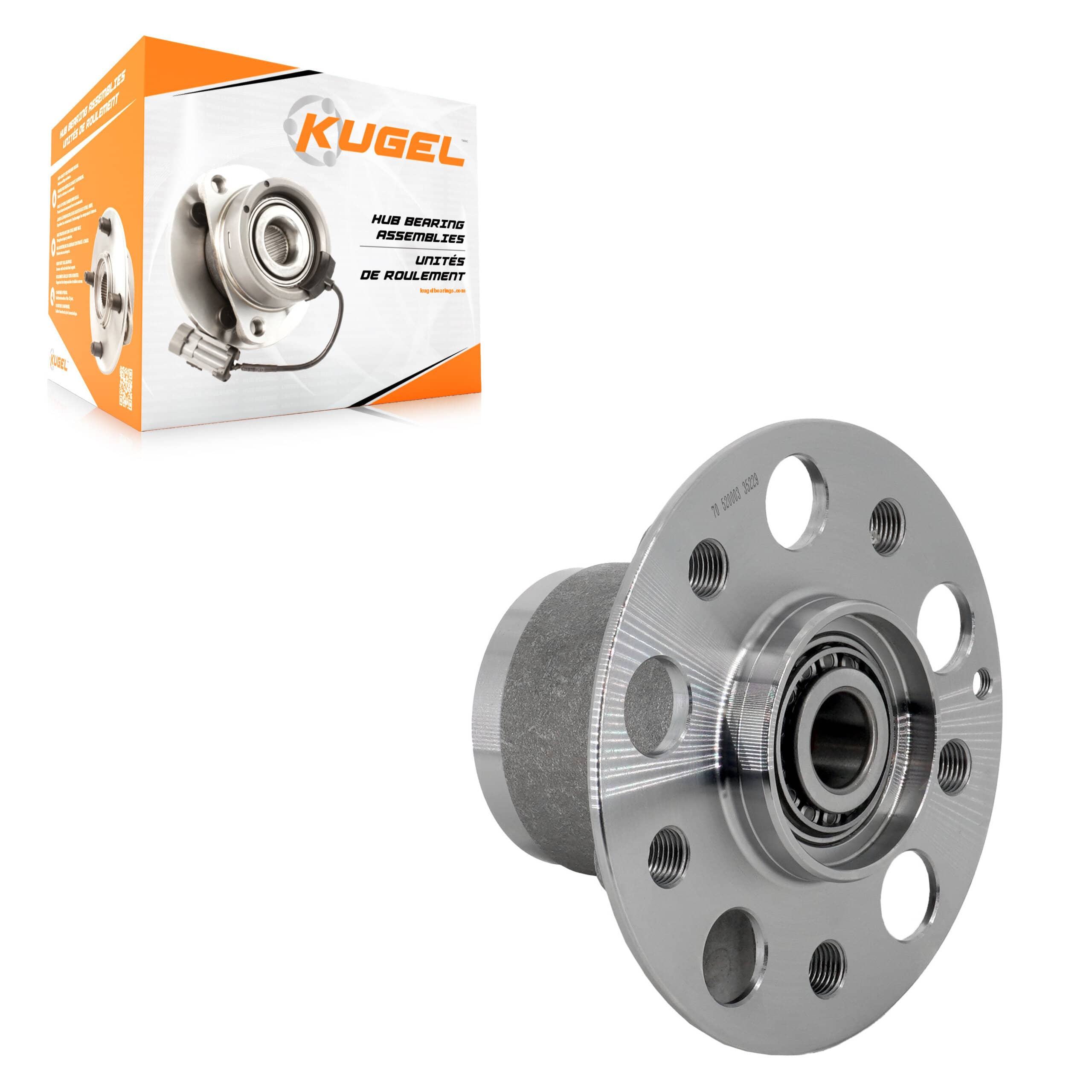 Kugel - 70-520003 - Front Wheel Bearing and Hub Assembly