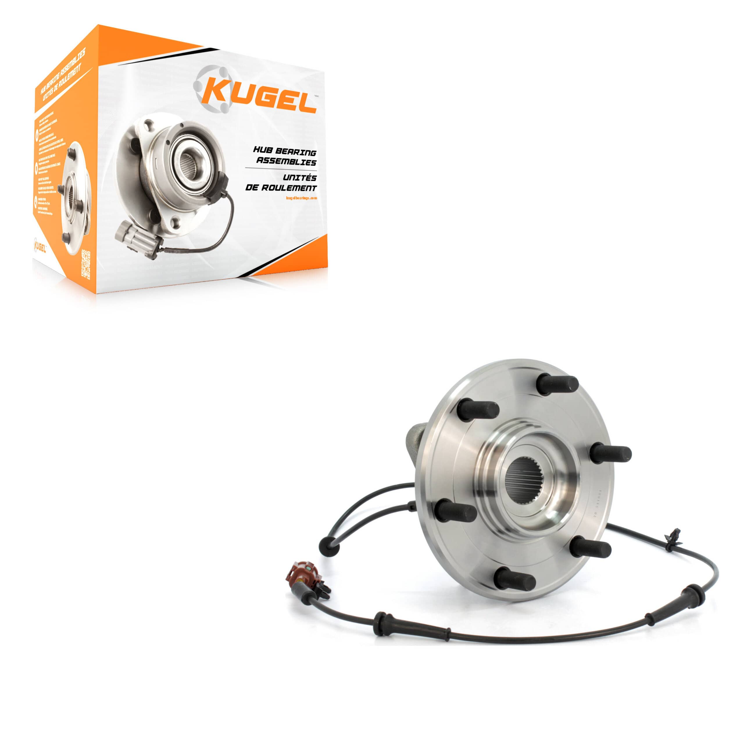 Kugel - 70-541004 - Rear Wheel Bearing and Hub Assembly