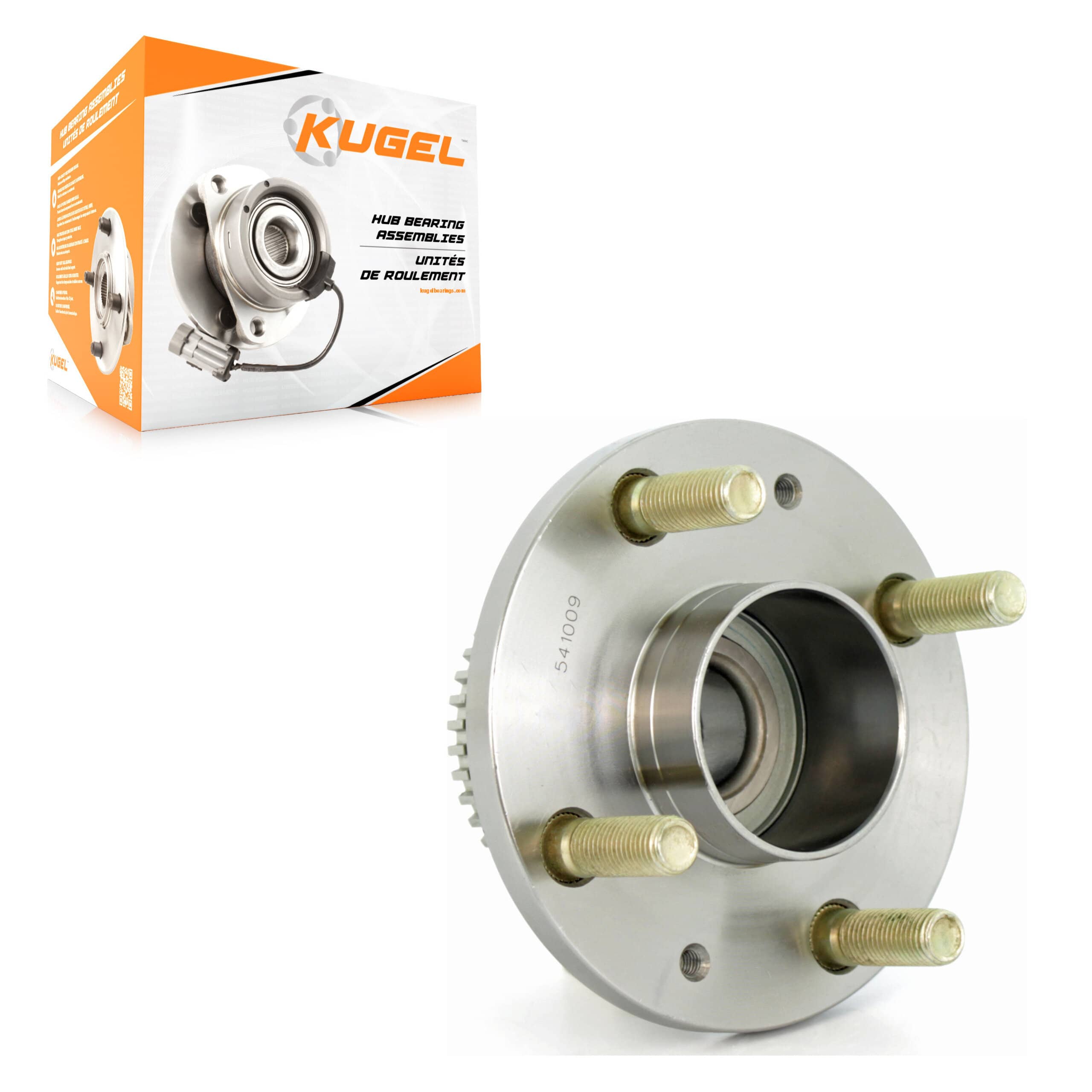 Kugel - 70-541009 - Rear Wheel Bearing and Hub Assembly