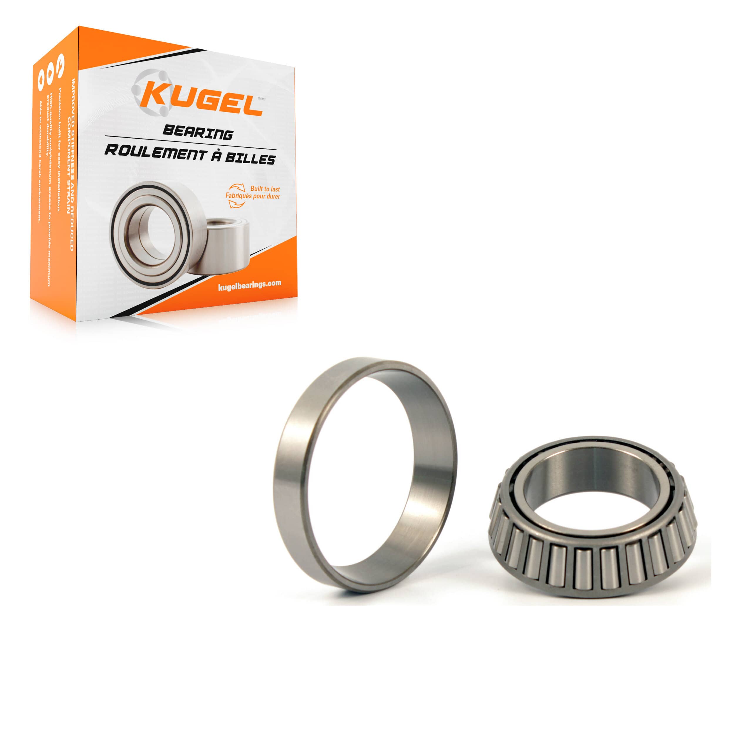 Kugel - 70-A17 - Front Inner Wheel Bearing and Race Set