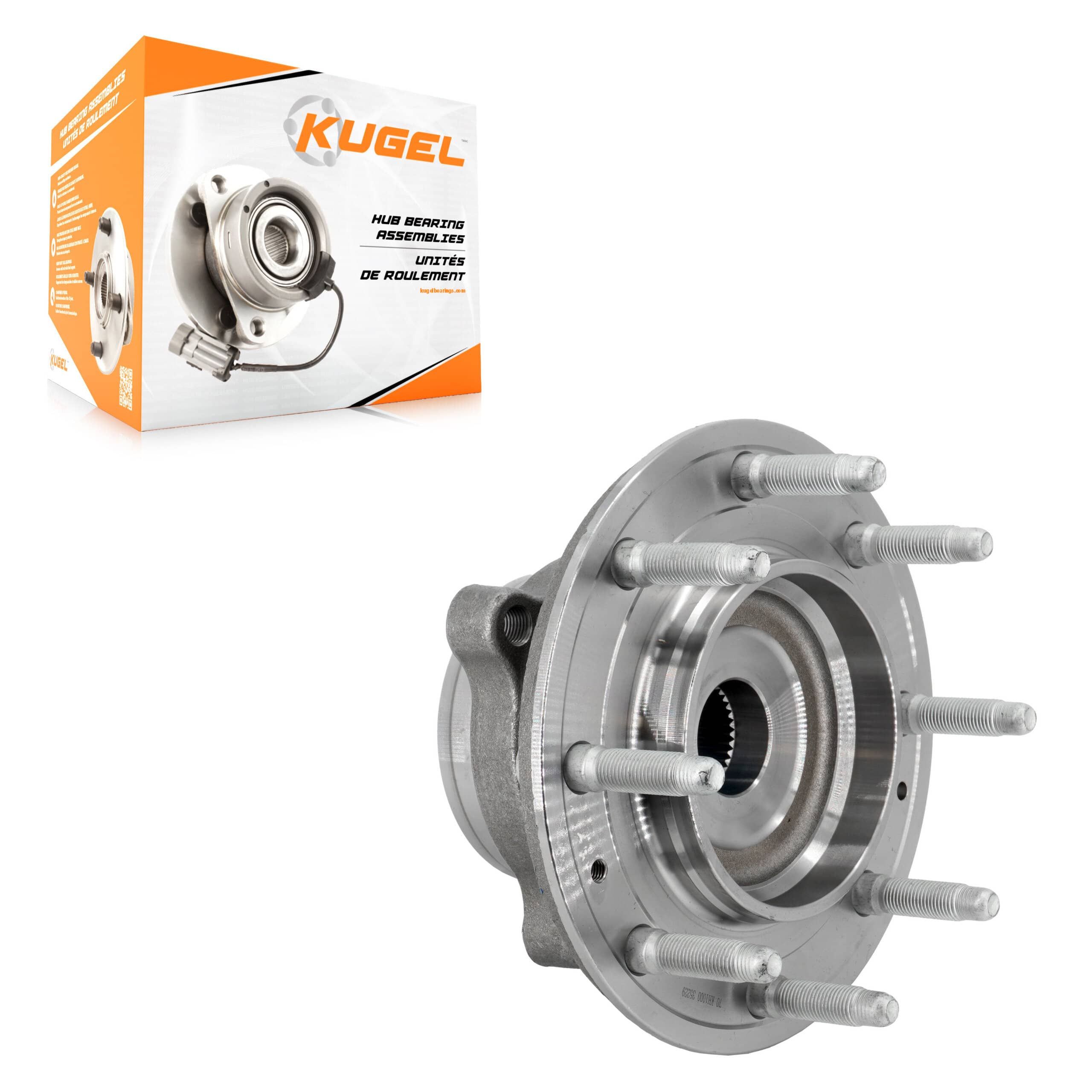 Kugel - 70-KH1000 - Front Wheel Bearing and Hub Assembly