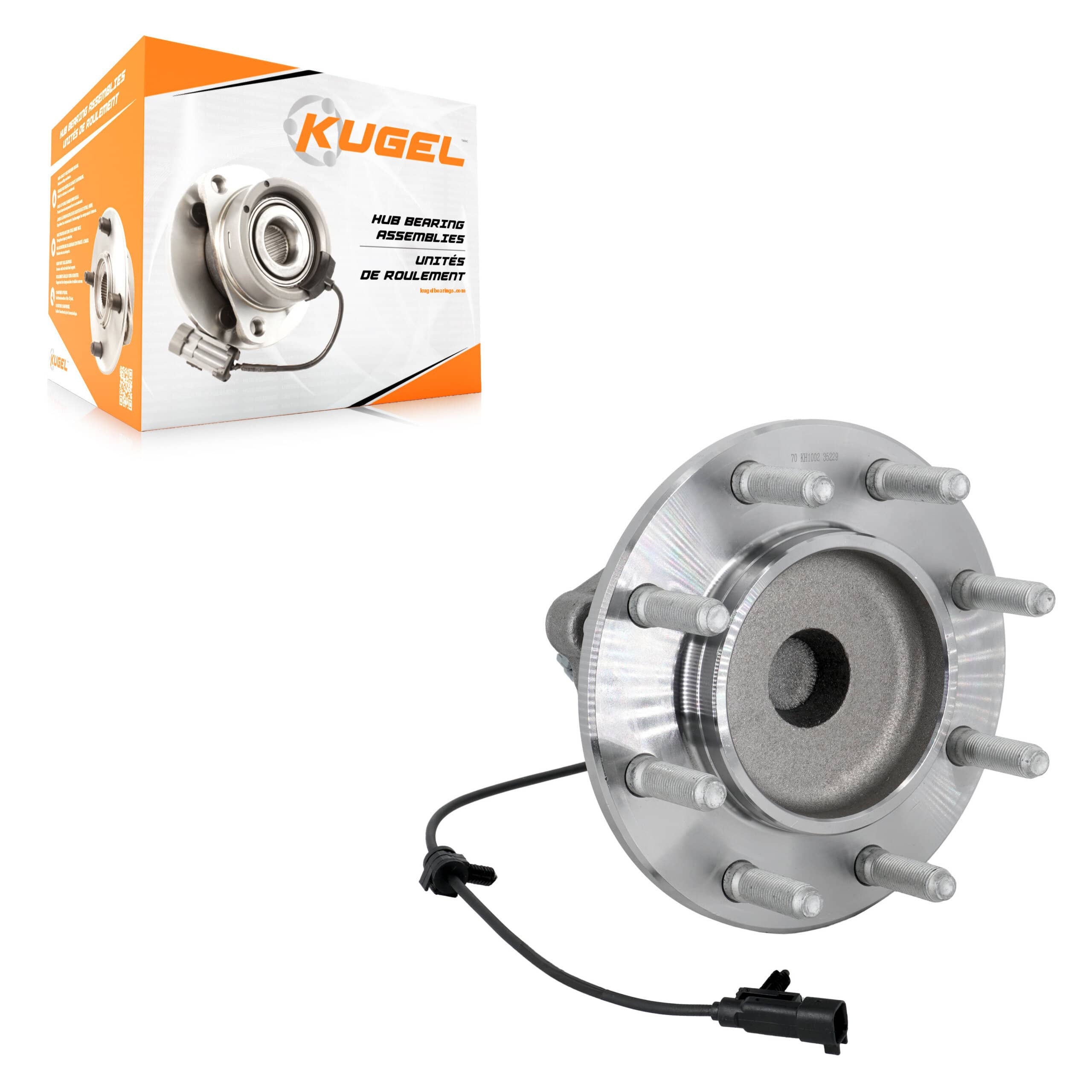 Kugel - 70-KH1002 - Front Wheel Bearing and Hub Assembly