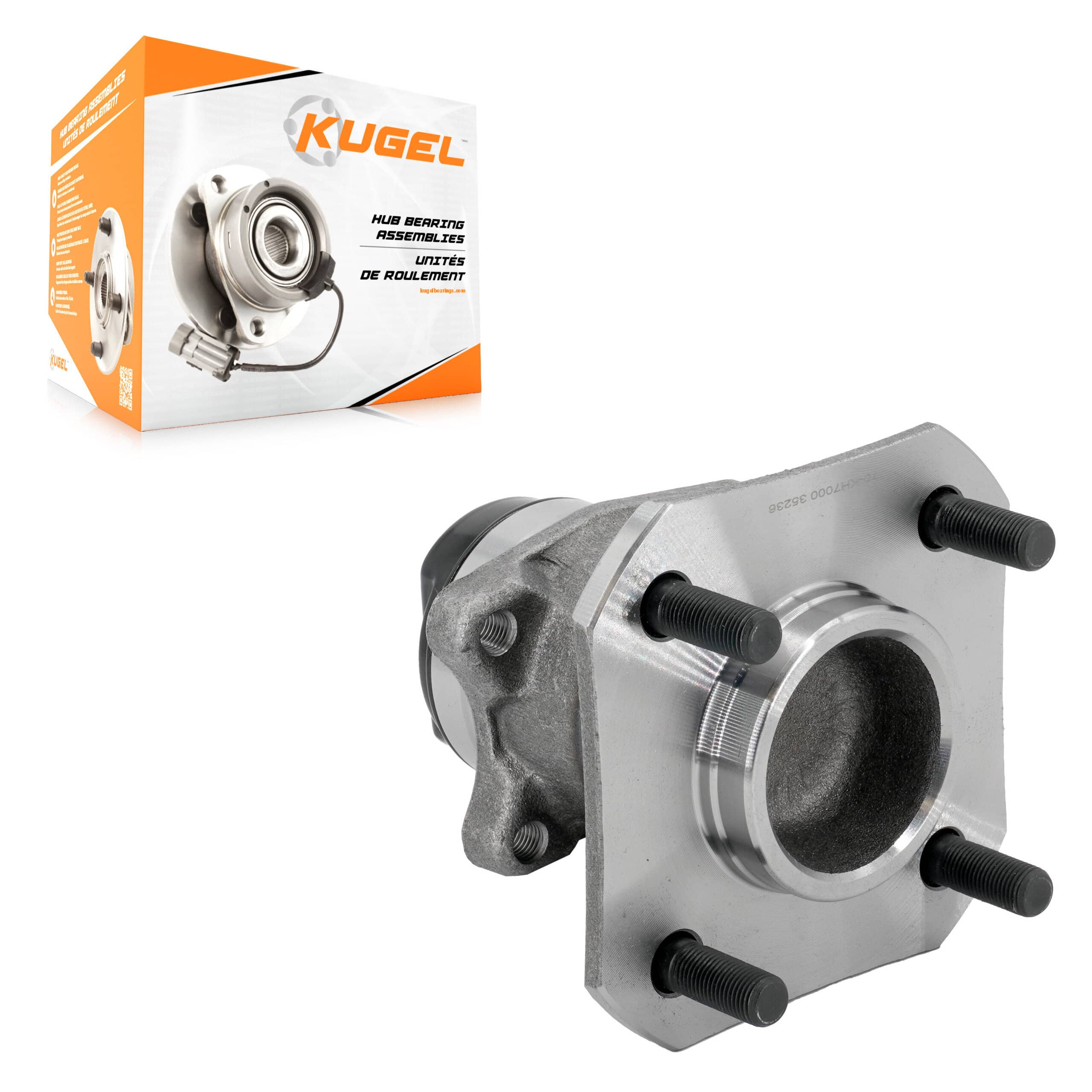 Kugel - 70-KH7000 - Rear Wheel Bearing and Hub Assembly