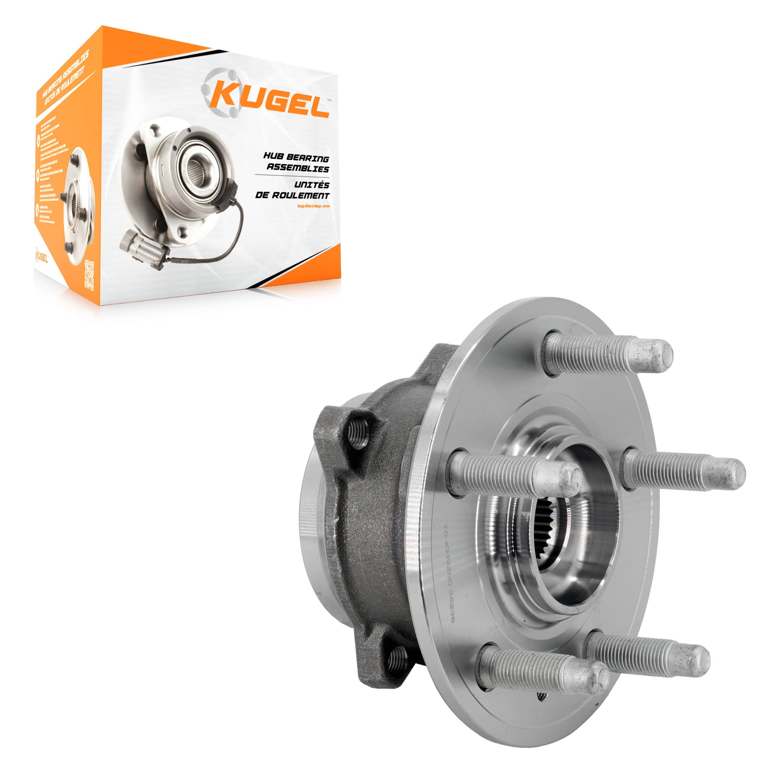 Kugel - 70-KH9200 - Rear Wheel Bearing and Hub Assembly