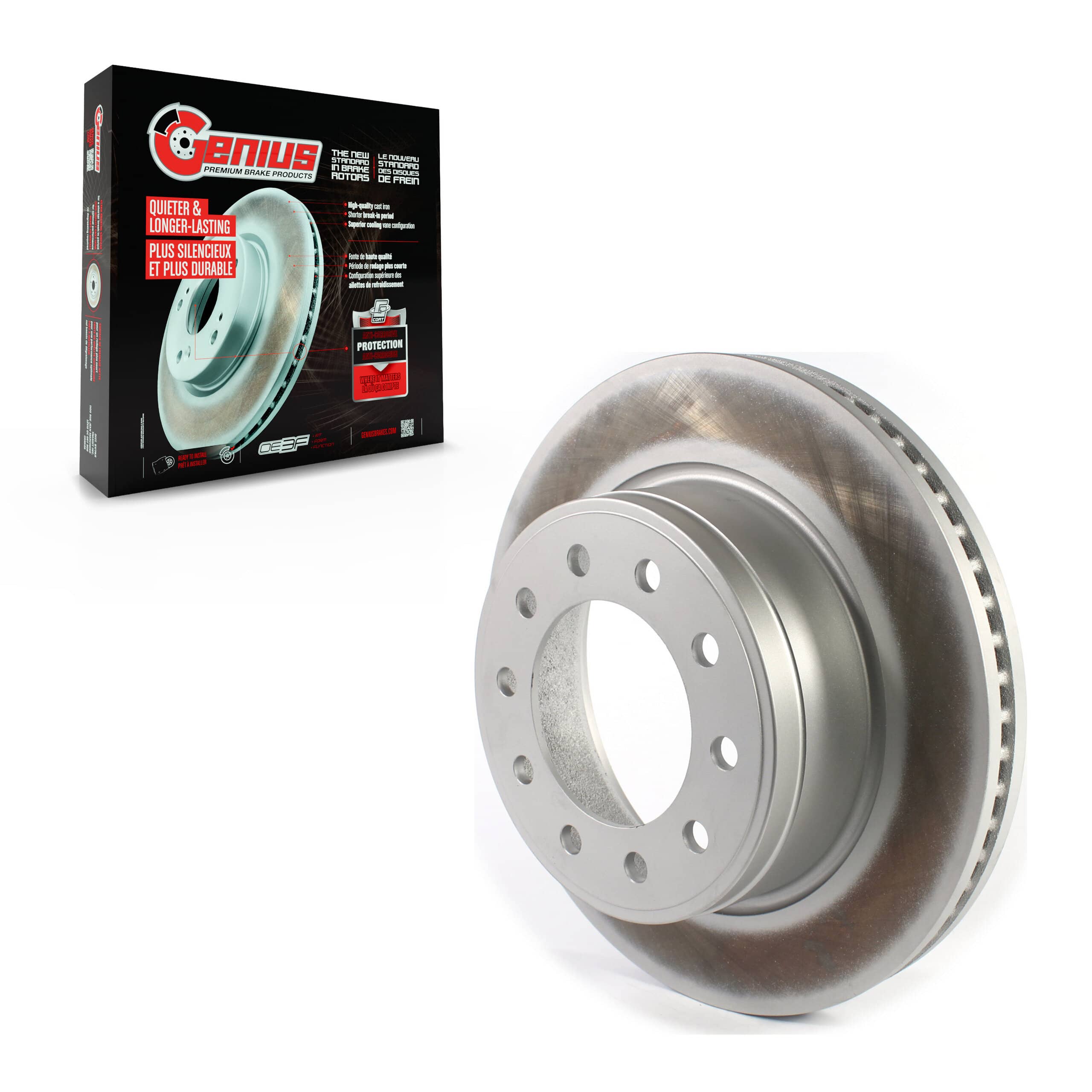 Genius - GCR-780774 - Front Disc Brake Rotor